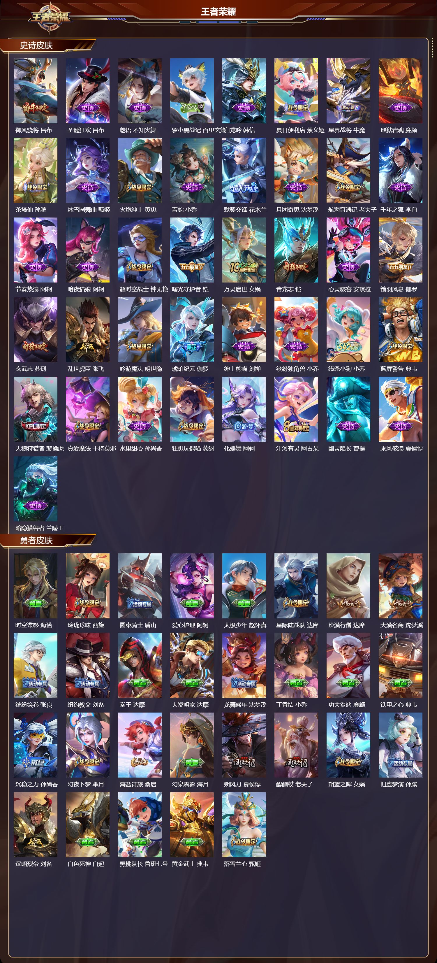 WZLX4272261王者荣耀账号详情图5