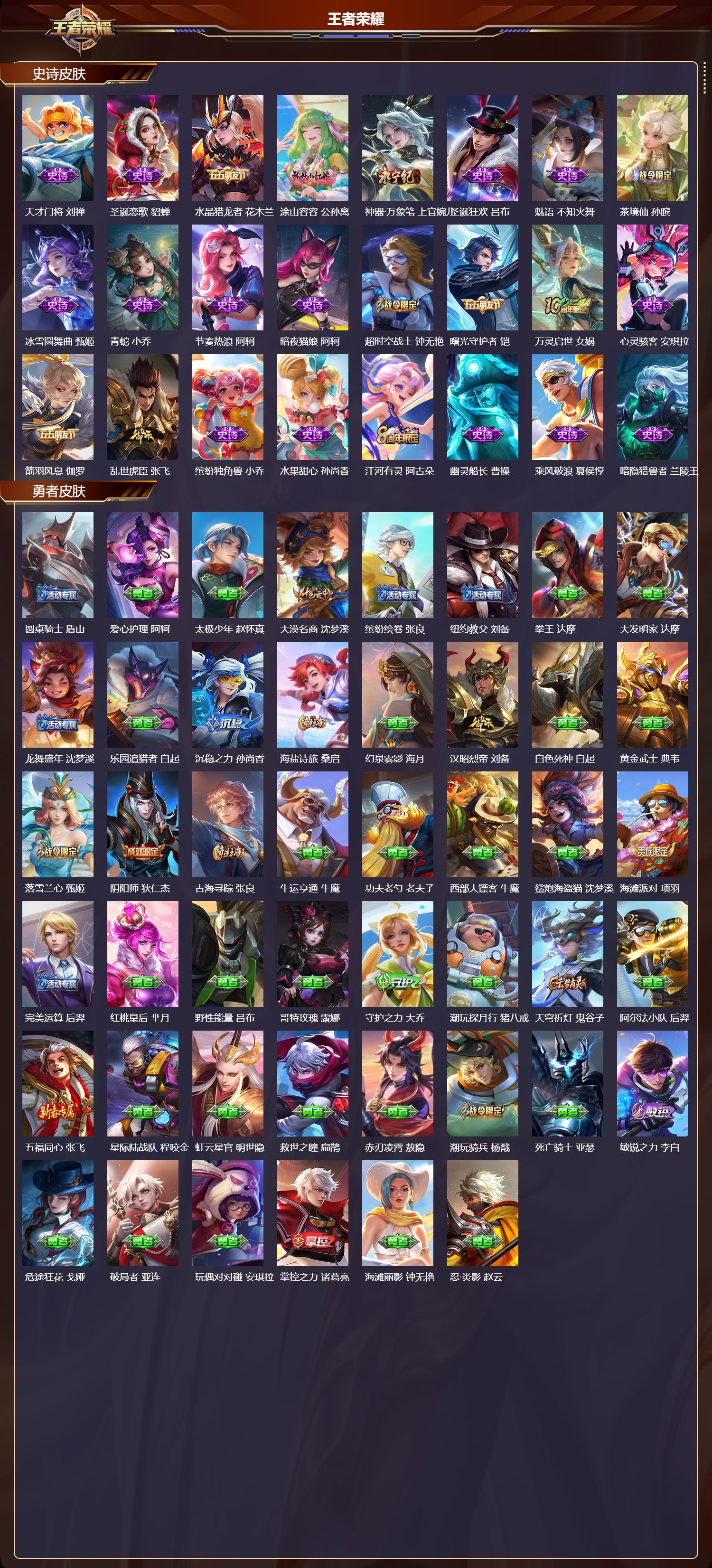 WZQM4270652王者荣耀账号详情图3 WZQM4270652王者荣耀账号详情图3