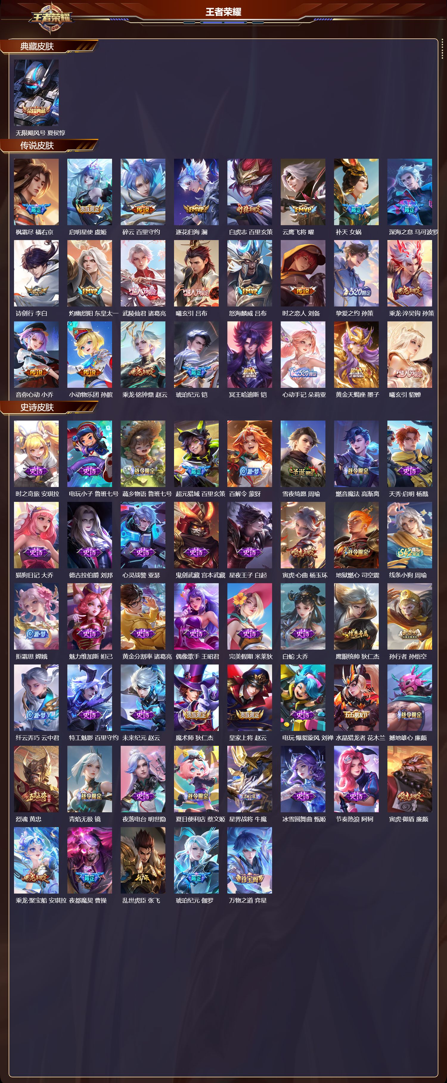 WZQM4270562王者荣耀账号详情图2