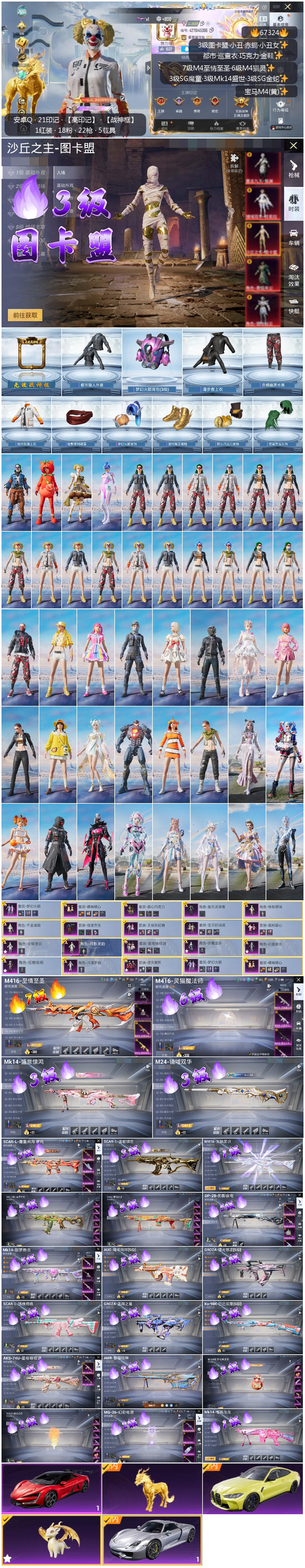 HPSJ4151144和平精英账号详情图4