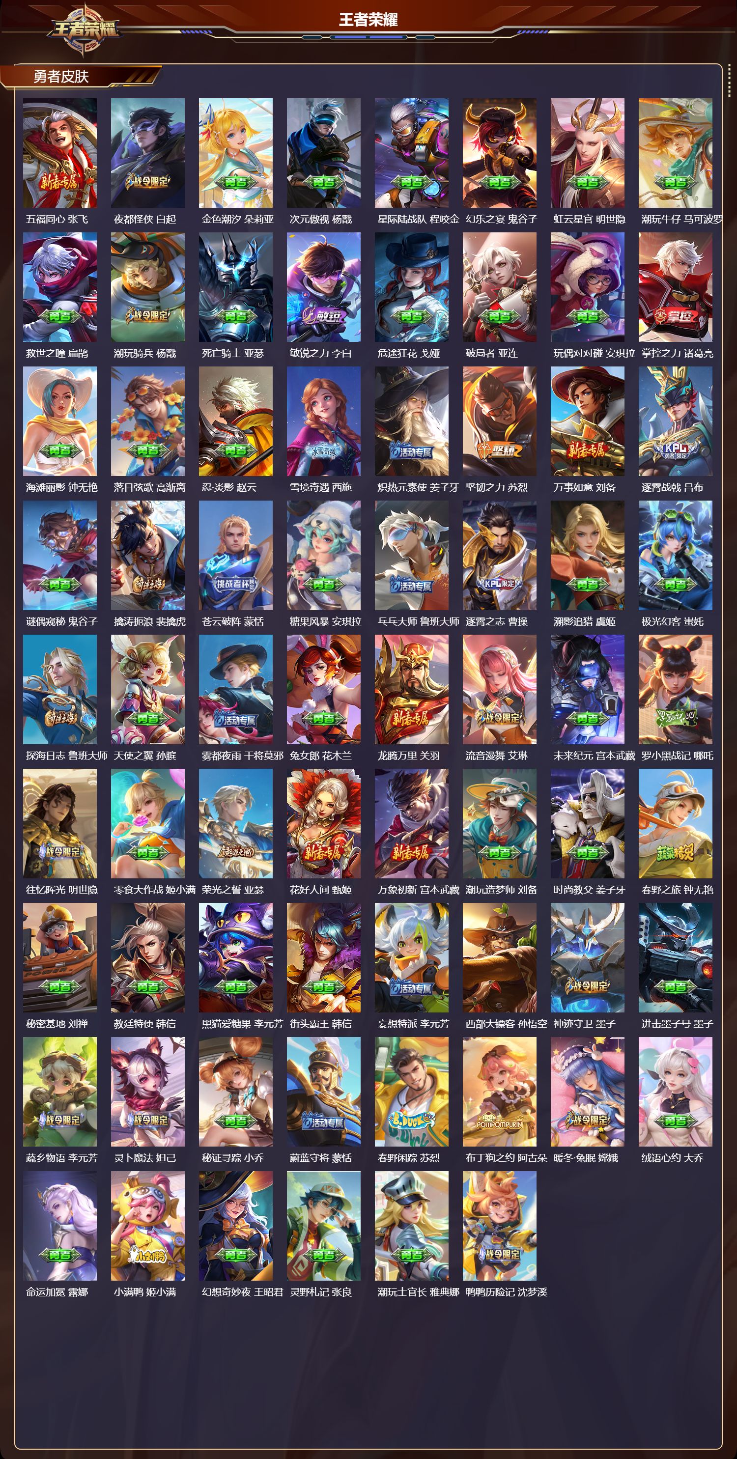 WZQM4269581王者荣耀账号详情图6