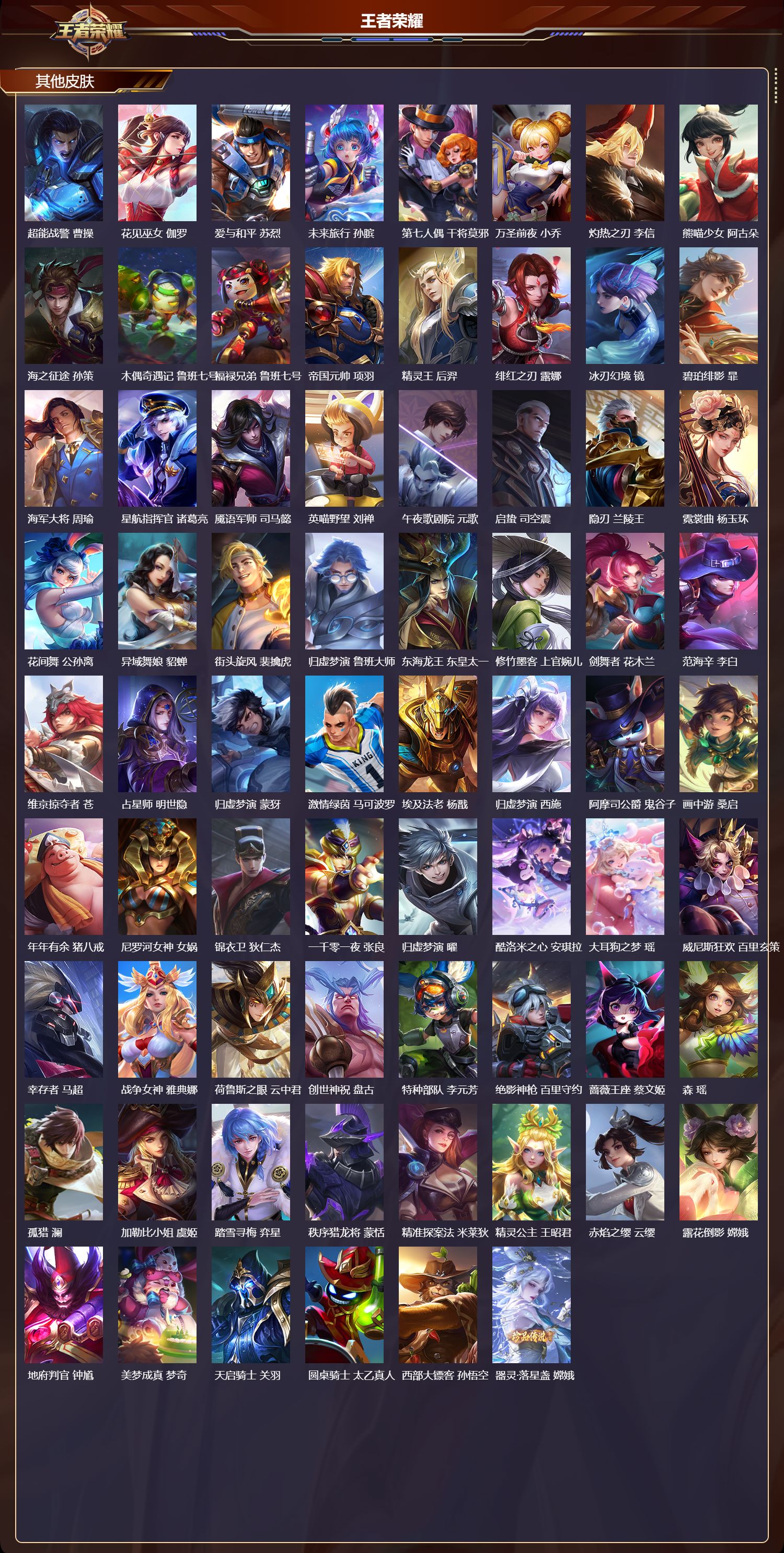 WZQM4270916王者荣耀账号详情图8