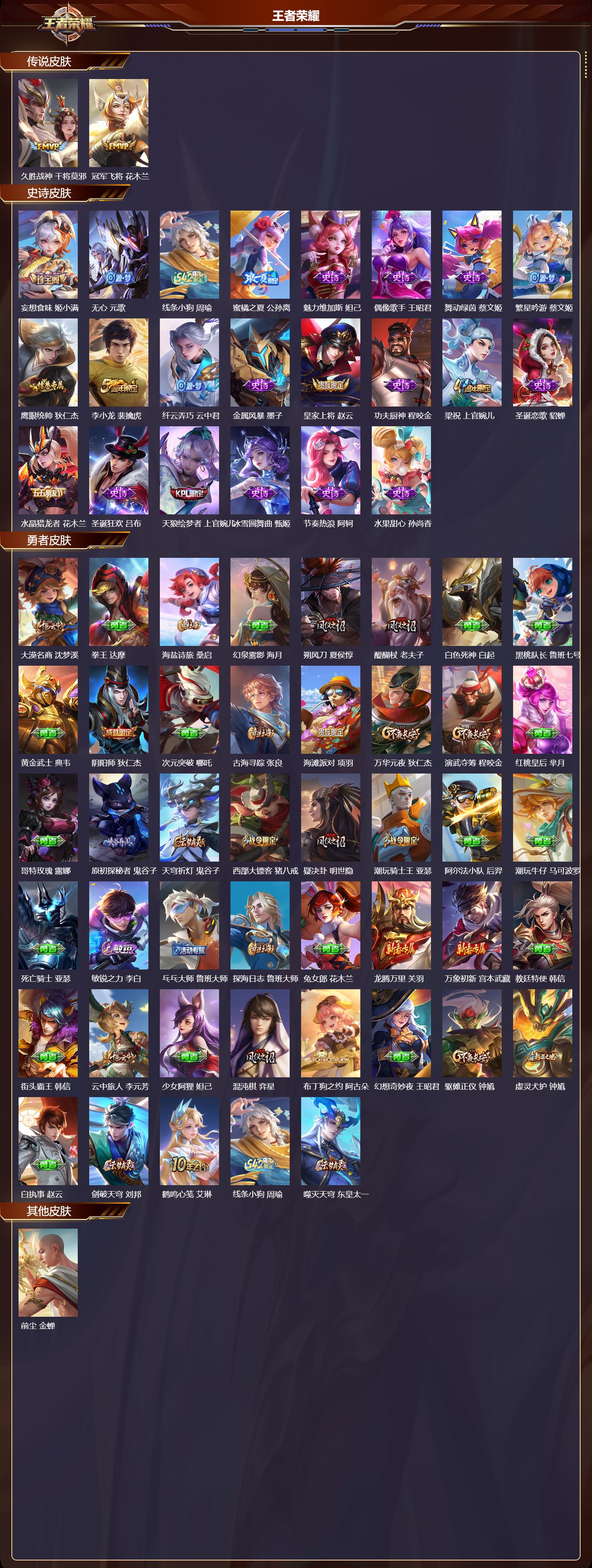 WZCMW4293449王者荣耀账号详情图5 WZCMW4293449王者荣耀账号详情图5