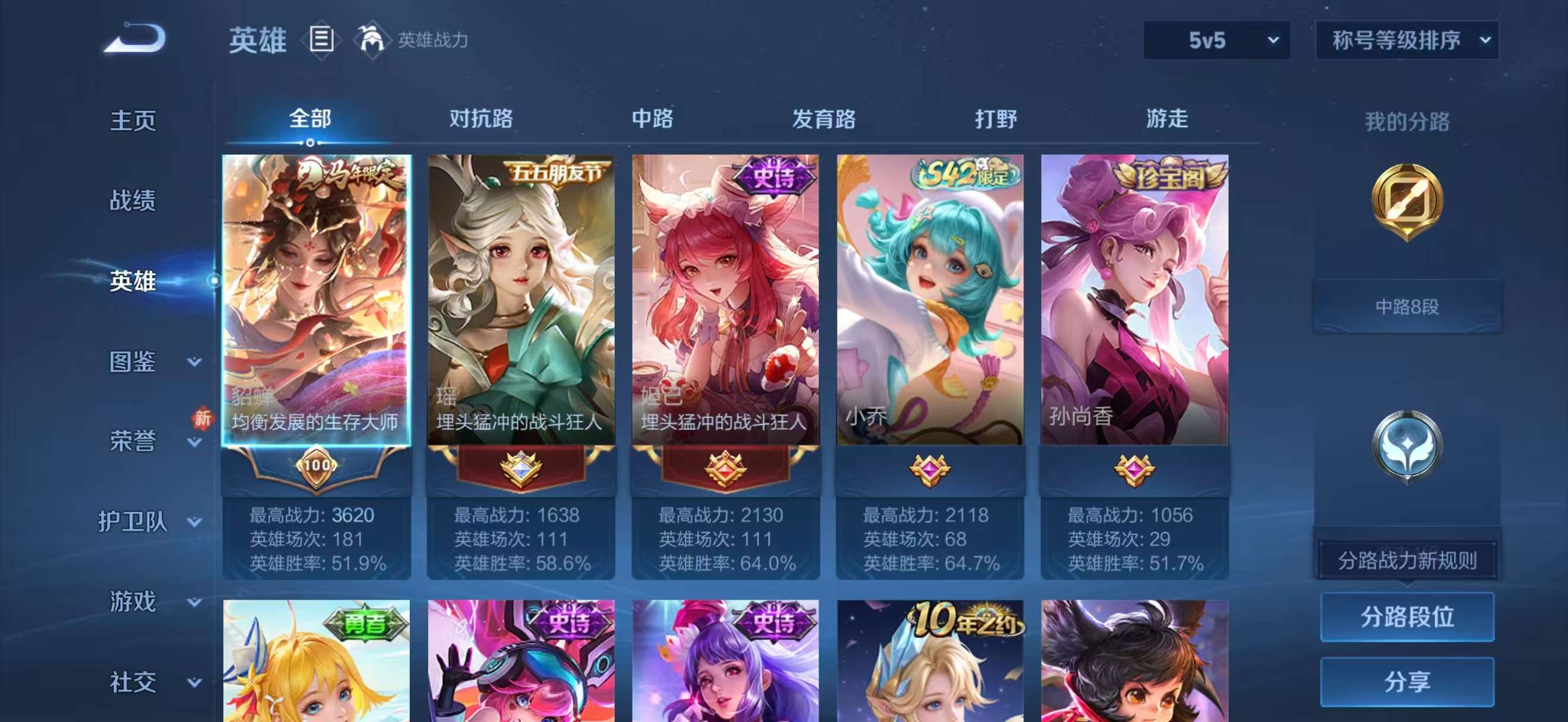 WZCMW4293882王者荣耀账号详情图3 WZCMW4293882王者荣耀账号详情图3