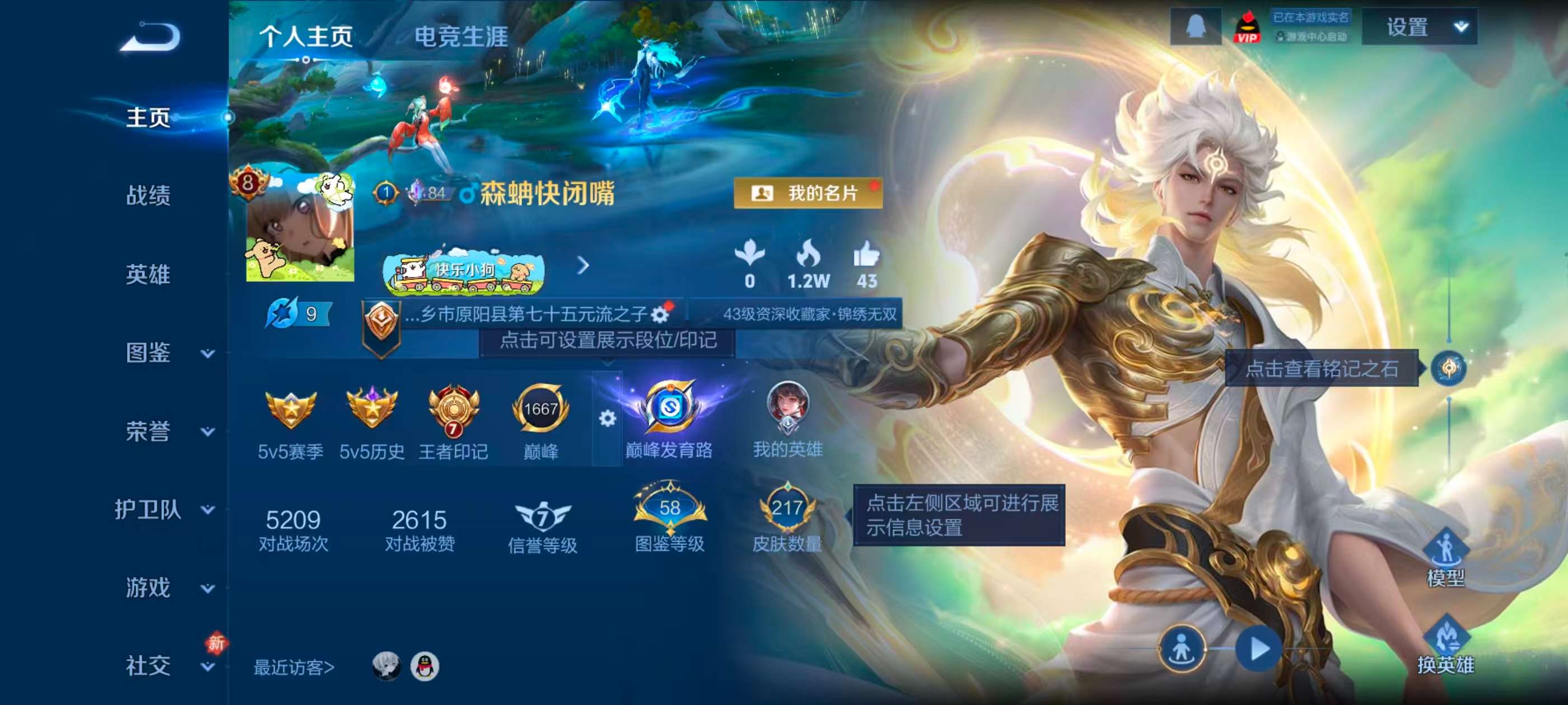 WZCMW4293863王者荣耀账号详情图1