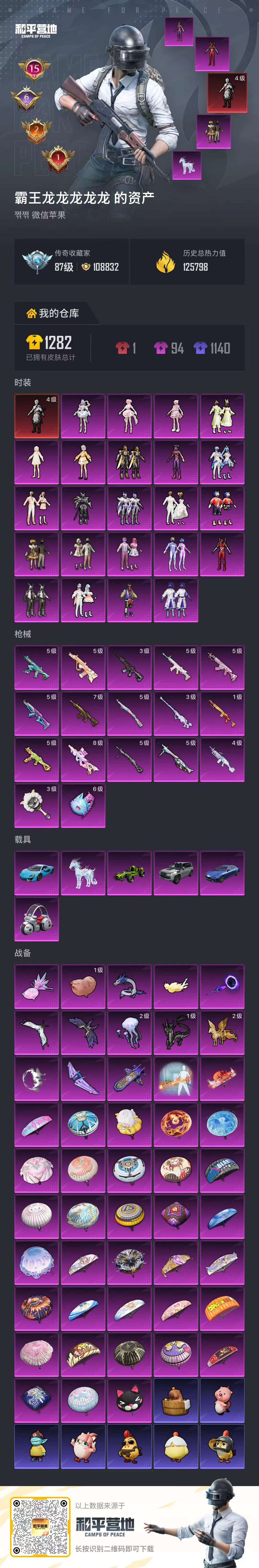 HPSJ4152980和平精英账号详情图2