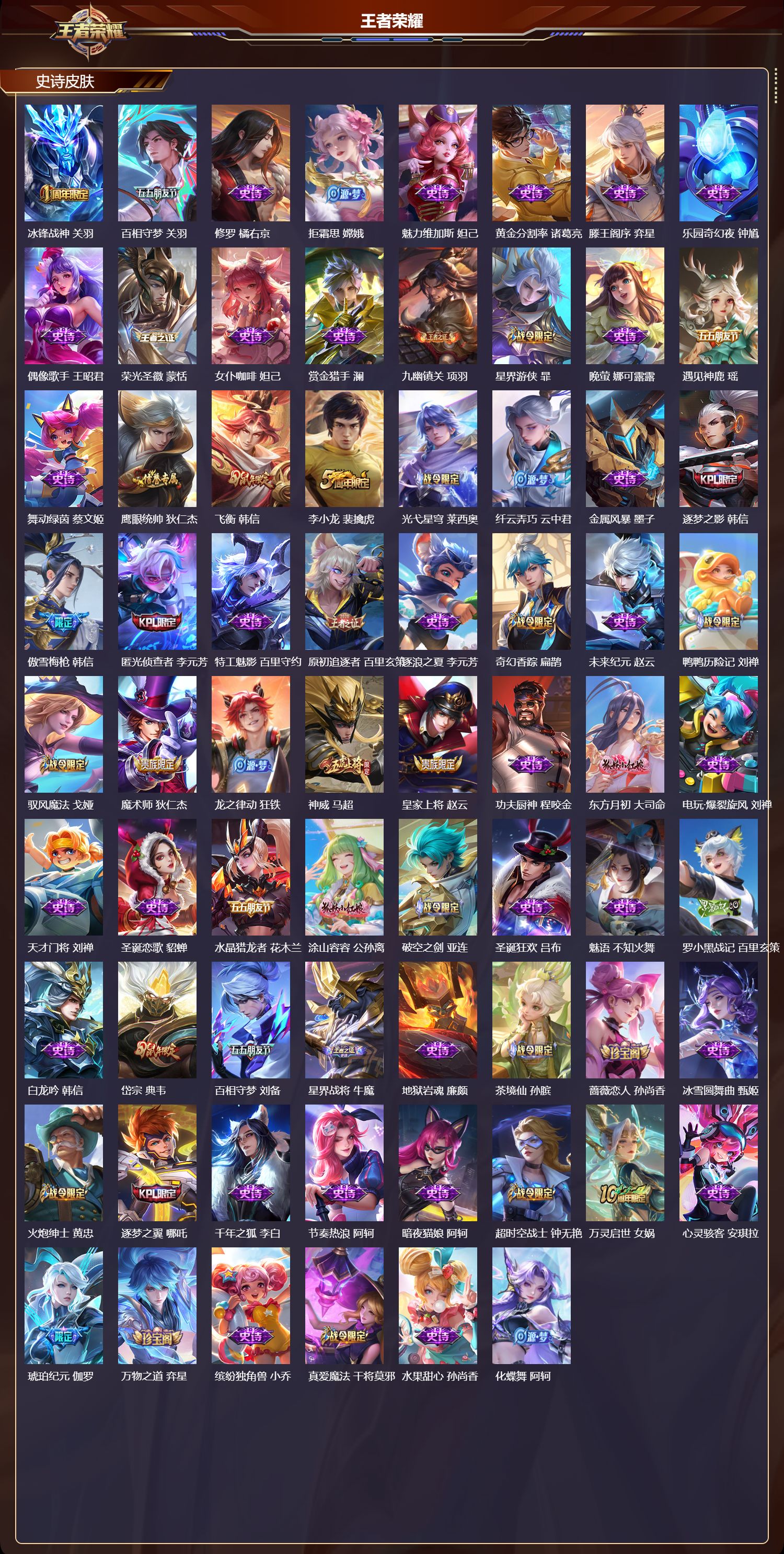 WZCMW4293483王者荣耀账号详情图6