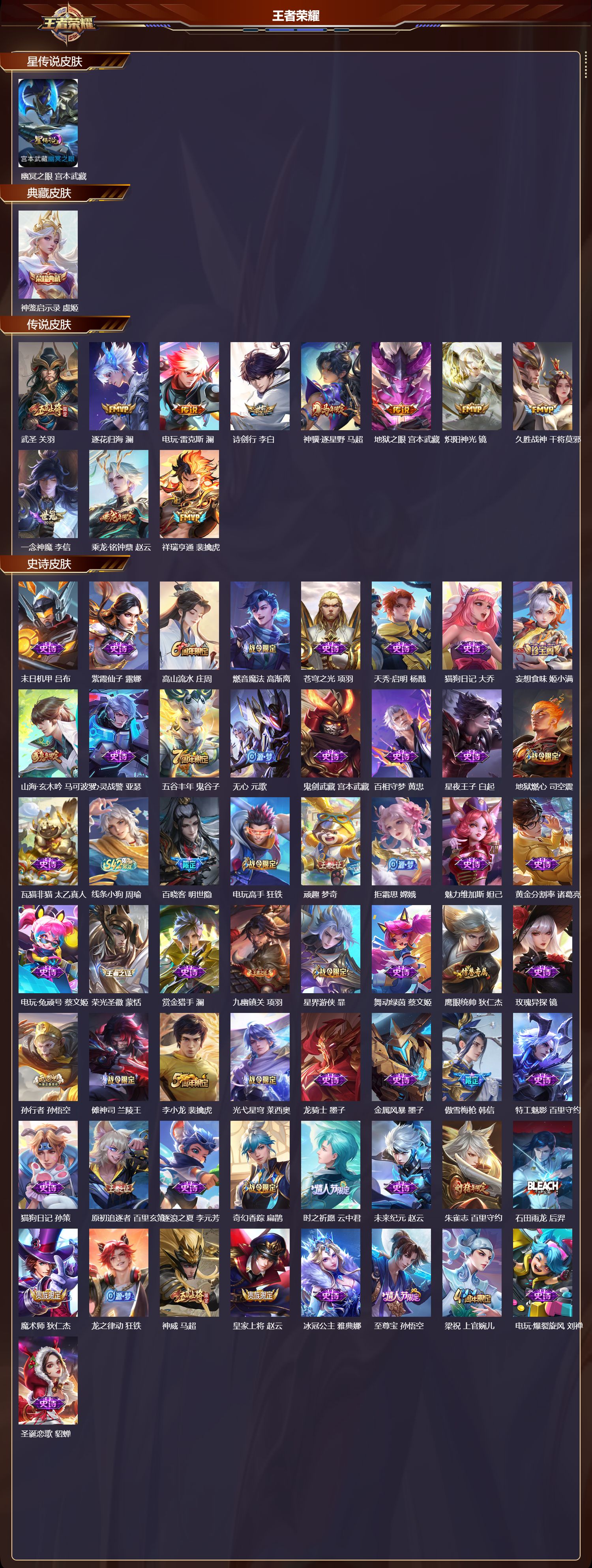 WZQM4270786王者荣耀账号详情图2