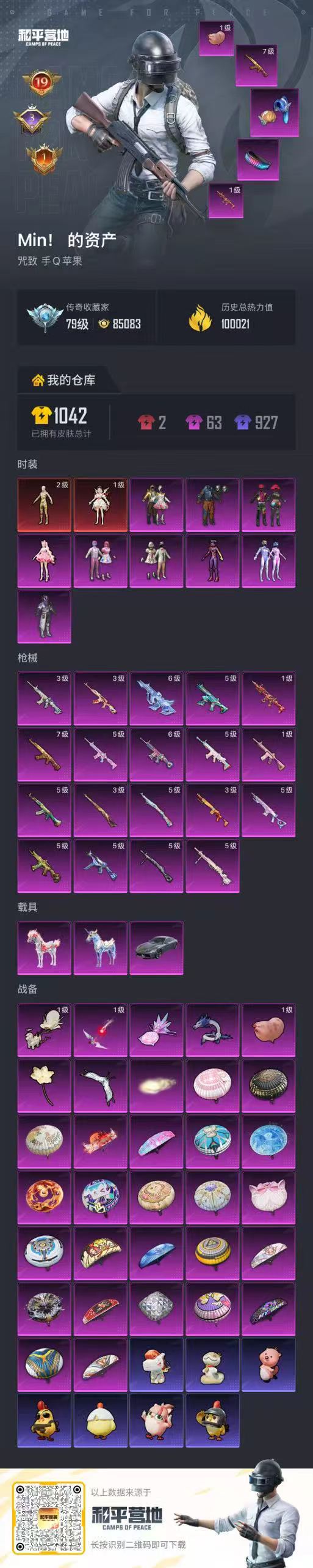 HPSJ4152444和平精英账号详情图2