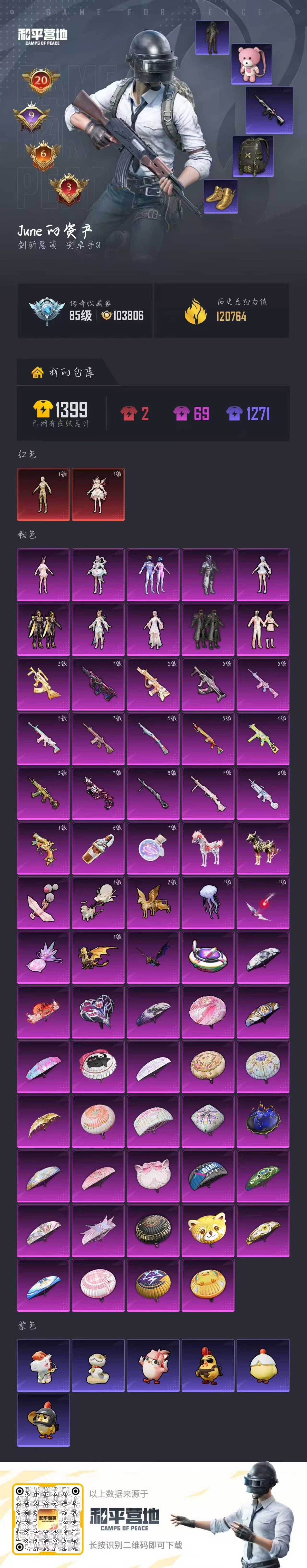 HPSJ4152948和平精英账号详情图2