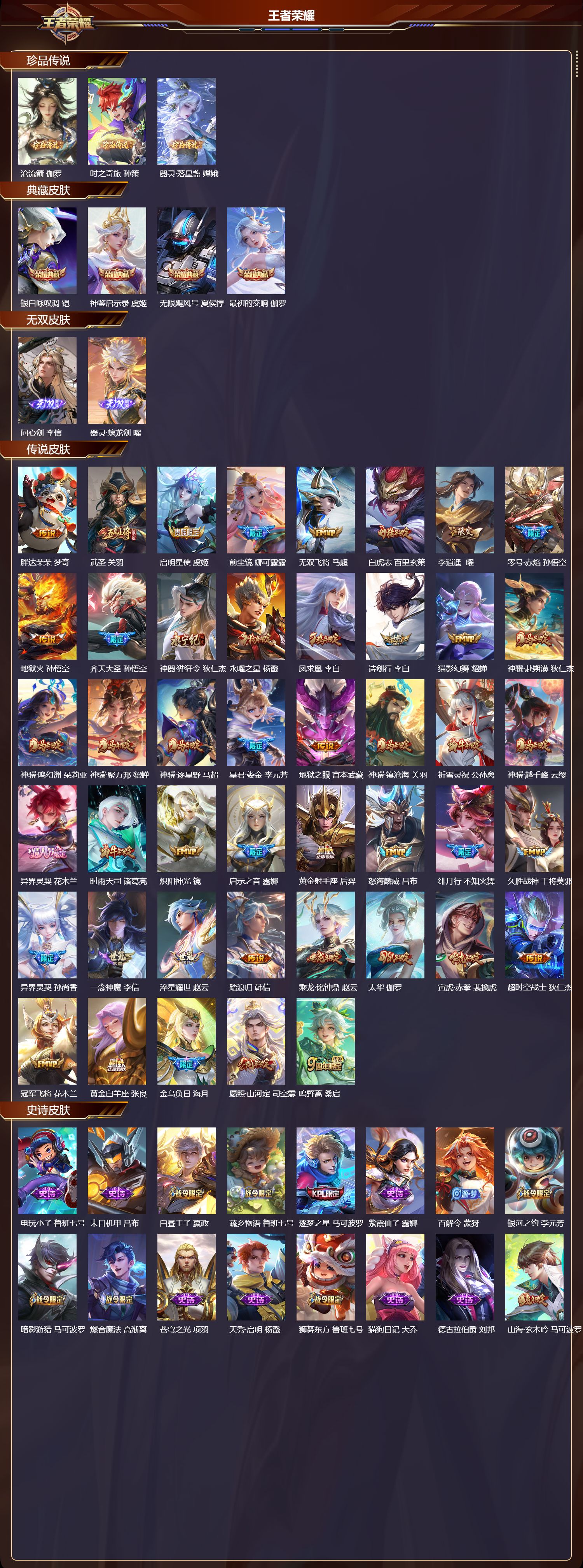 WZCMW4293467王者荣耀账号详情图5