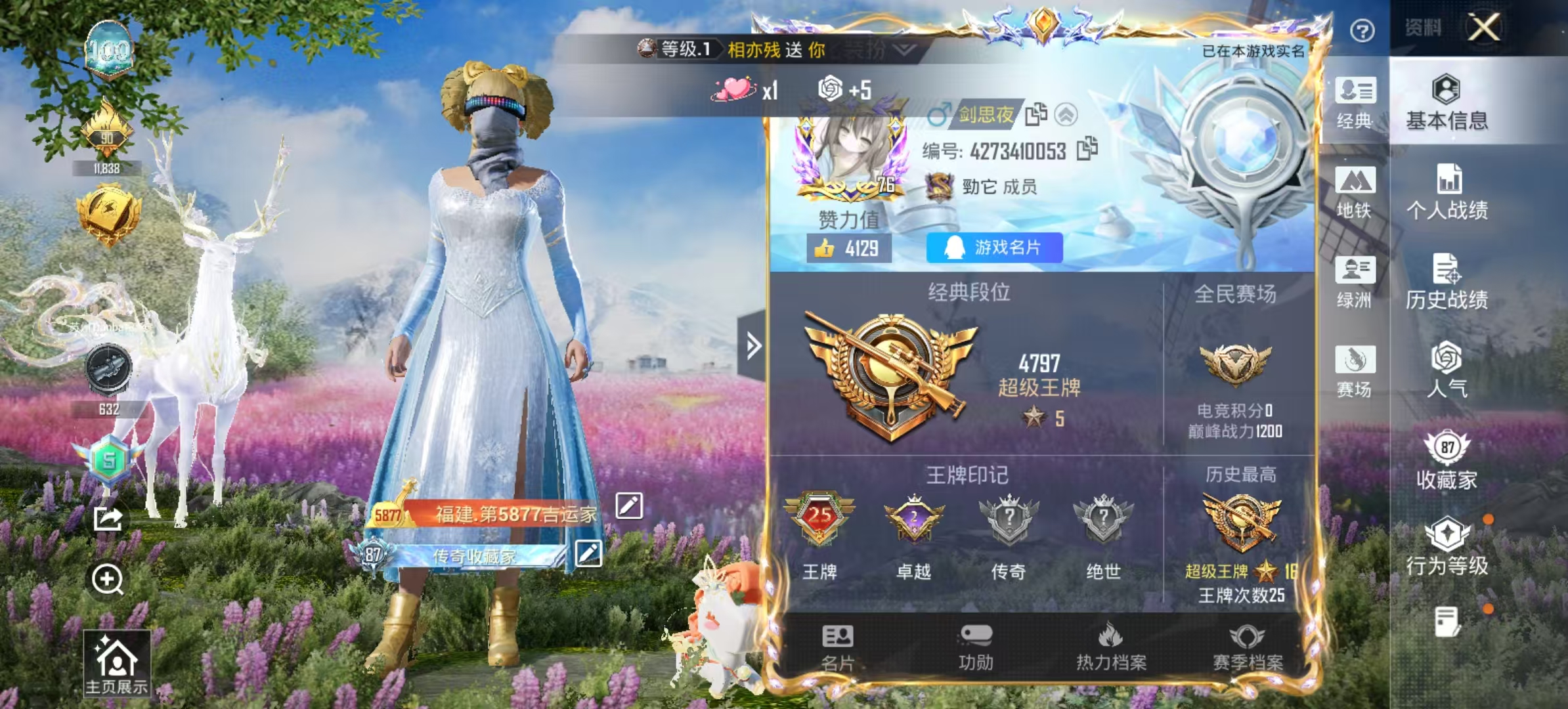 HPSJ4152403和平精英账号详情图3 HPSJ4152403和平精英账号详情图3