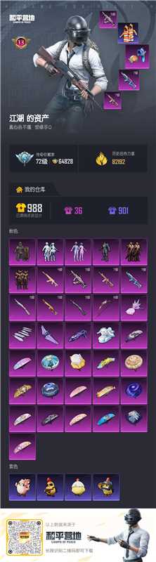 HPSJ4152912和平精英账号详情图2