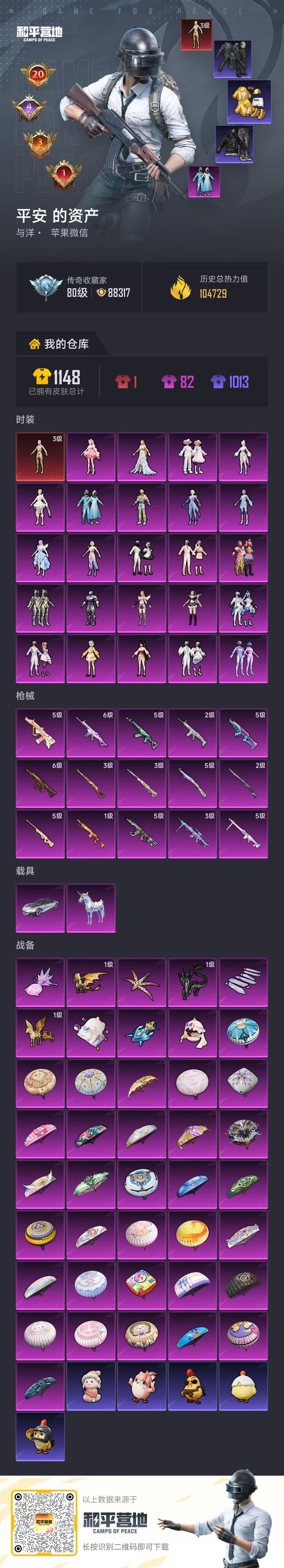 HPSJ4152923和平精英账号详情图2