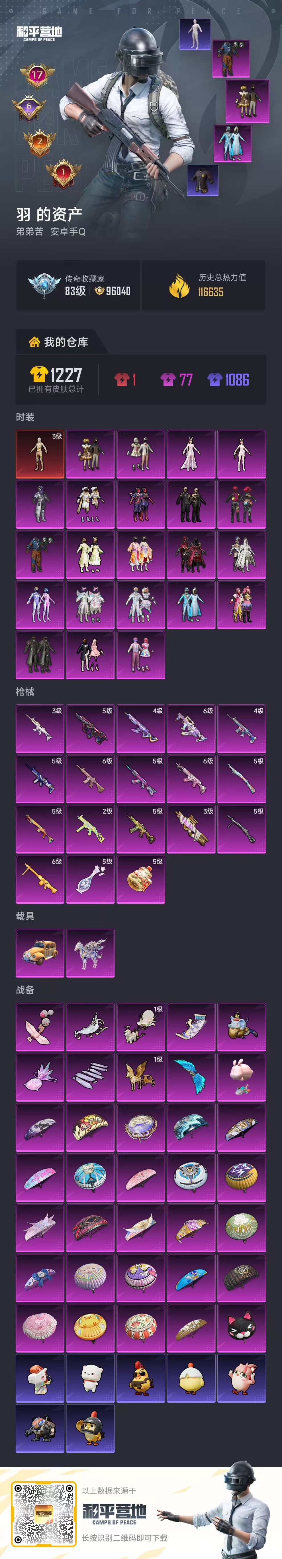 HPSJ4152513和平精英账号详情图2