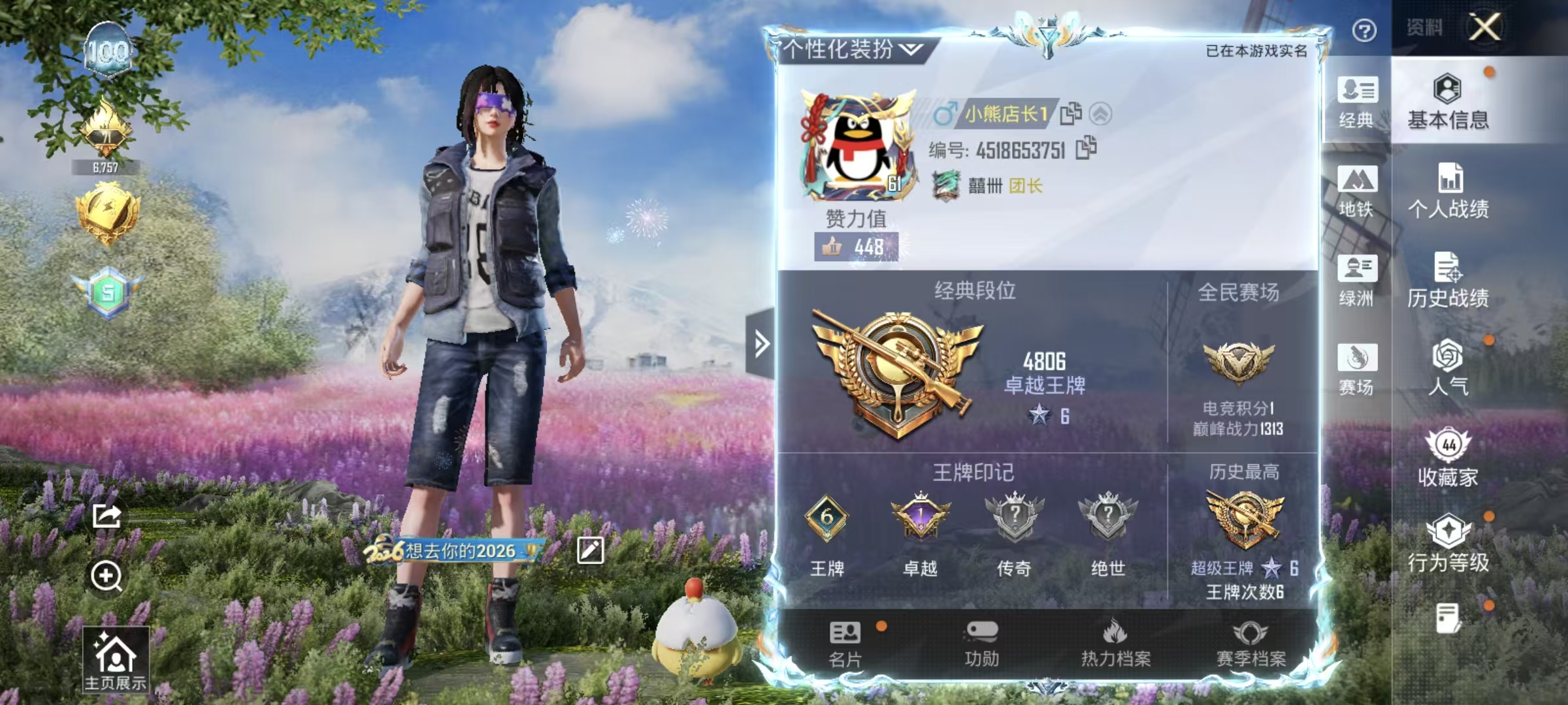 HPSJ4152420和平精英账号详情图3