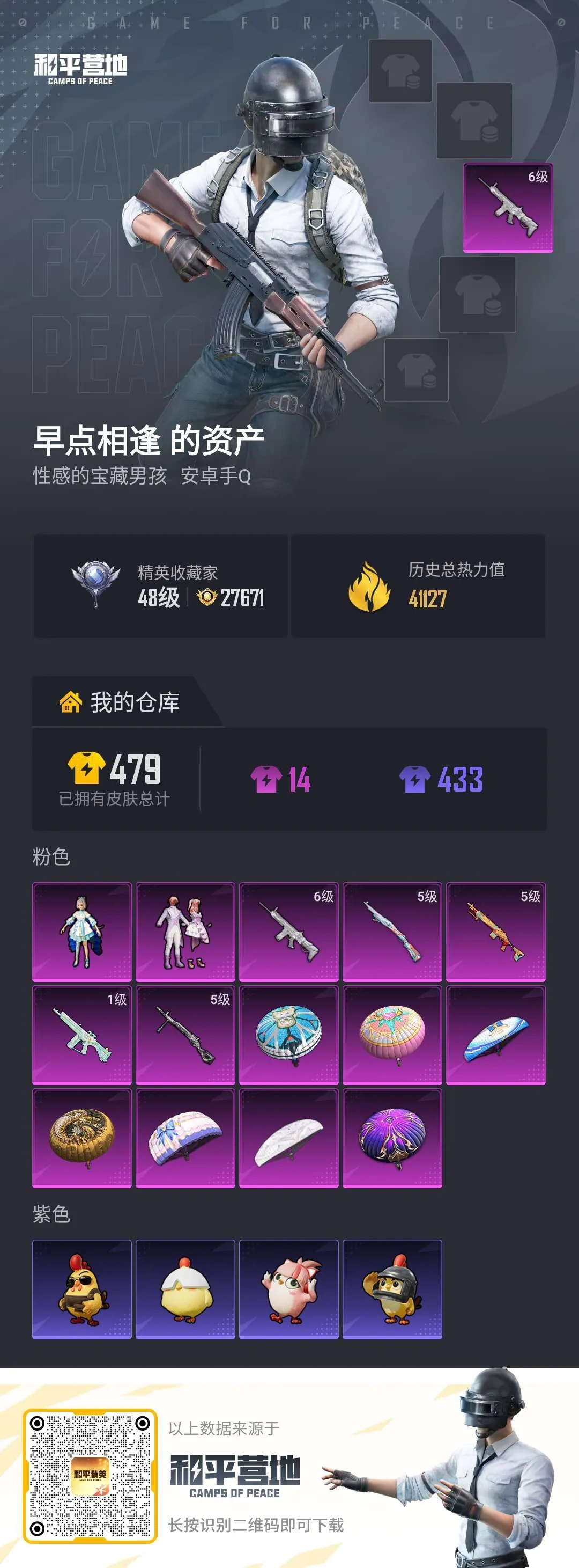 HPSJ4153011和平精英账号详情图2