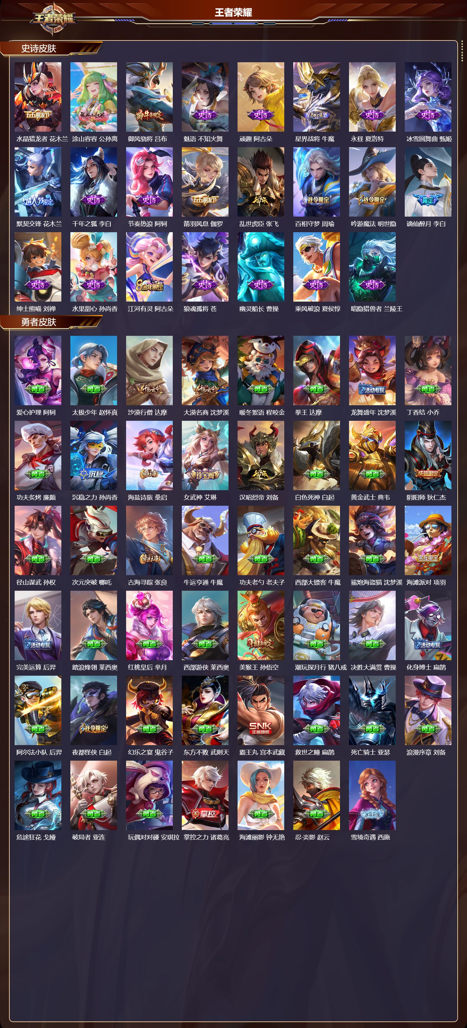 WZQM4270902王者荣耀账号详情图3 WZQM4270902王者荣耀账号详情图3