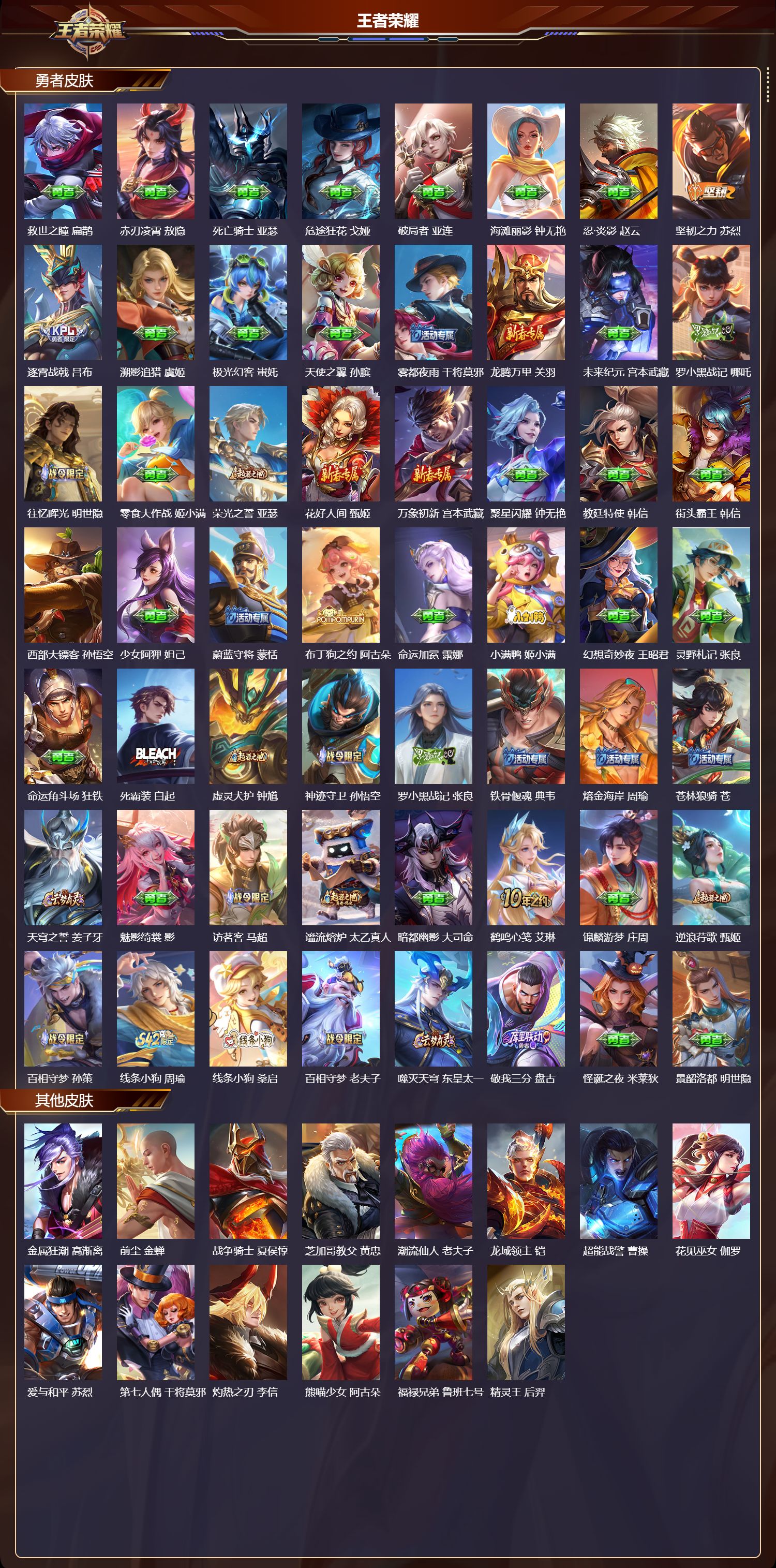 WZQM4270765王者荣耀账号详情图4 WZQM4270765王者荣耀账号详情图4