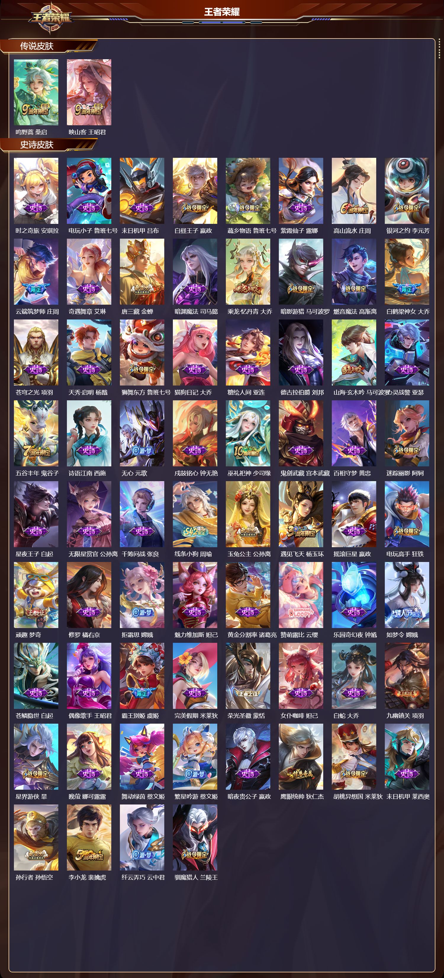 WZCMW4293779王者荣耀账号详情图6 WZCMW4293779王者荣耀账号详情图6