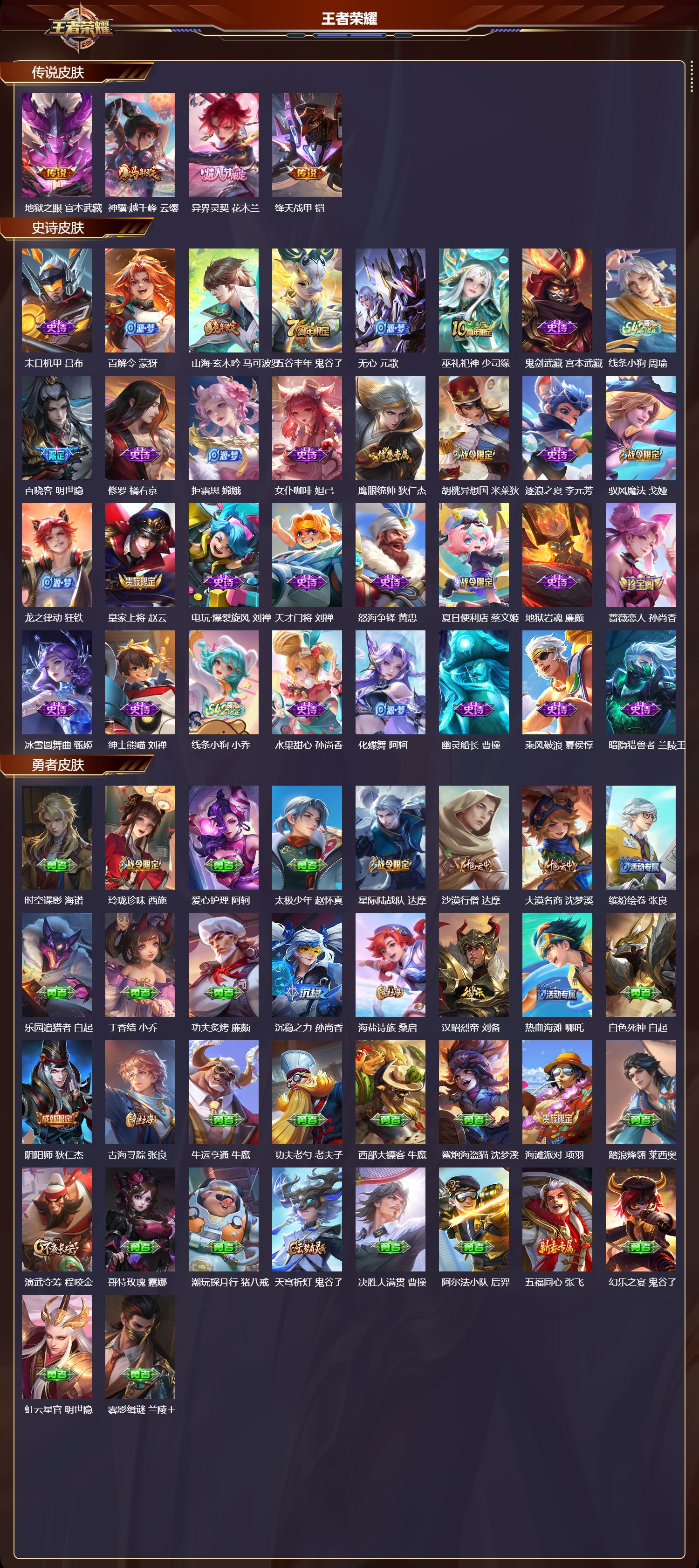 WZCMW4293836王者荣耀账号详情图5 WZCMW4293836王者荣耀账号详情图5