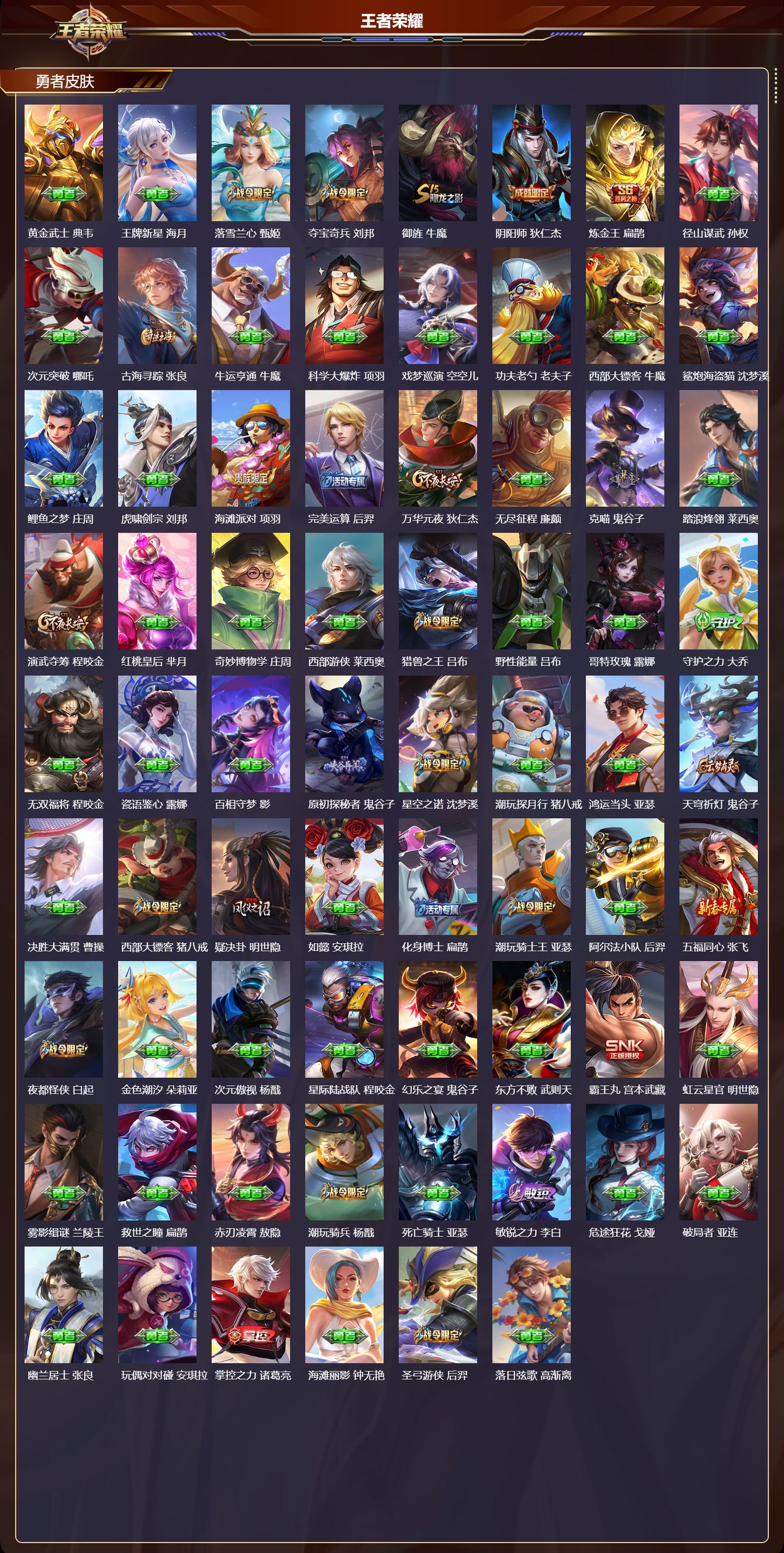 WZCMW4293196王者荣耀账号详情图9