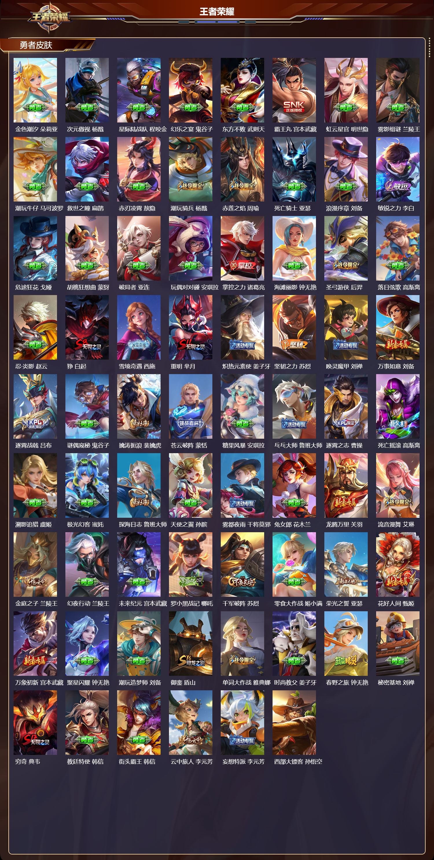 WZCMW4206618王者荣耀账号详情图12