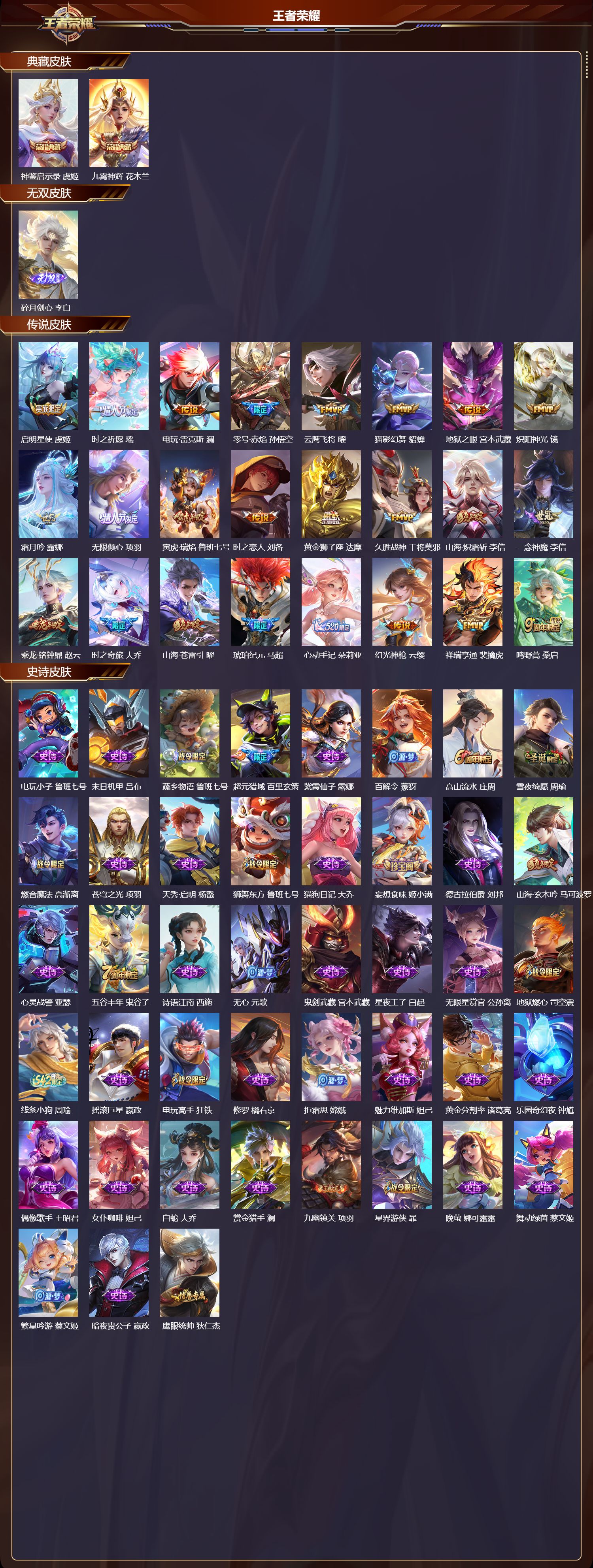 WZCMW4206528王者荣耀账号详情图8