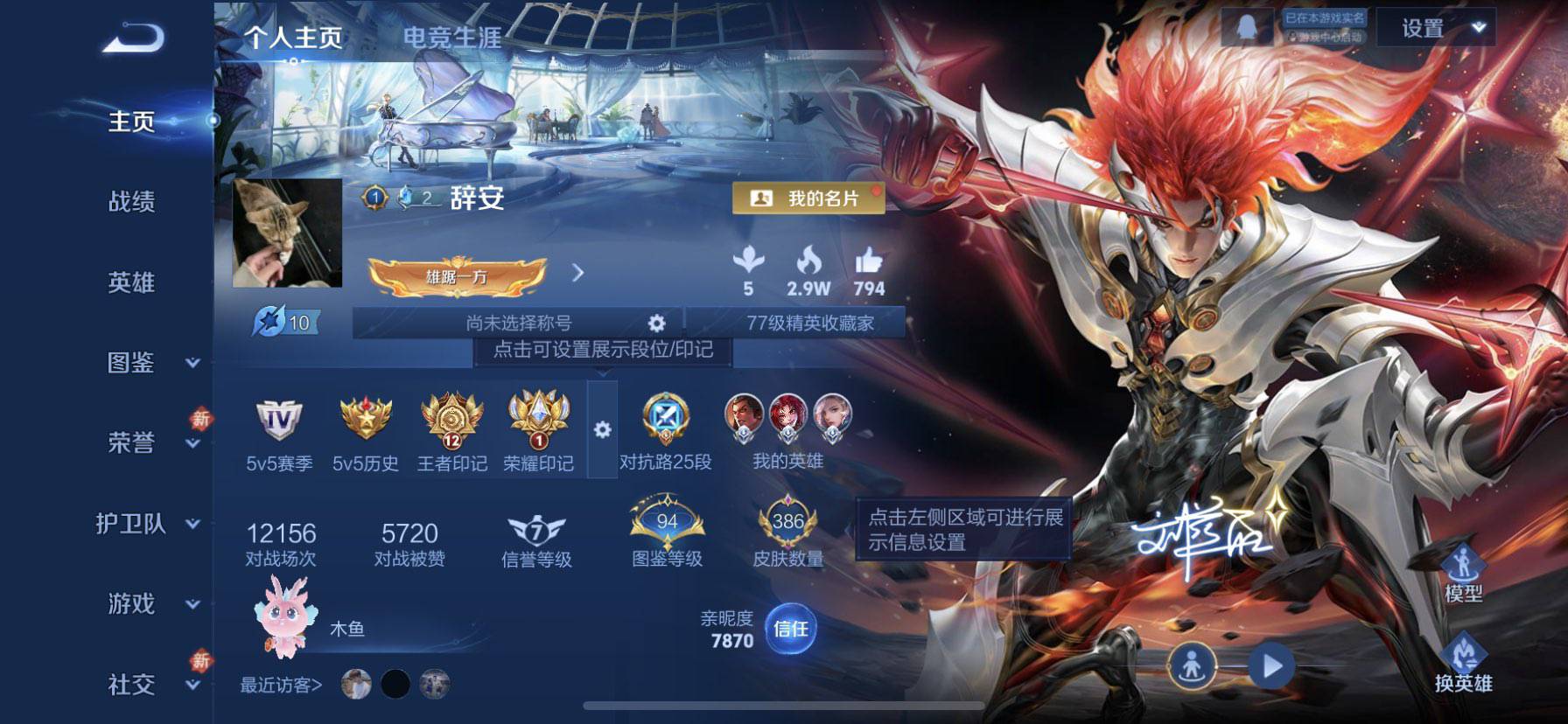 WZCMW4206670王者荣耀账号详情图2