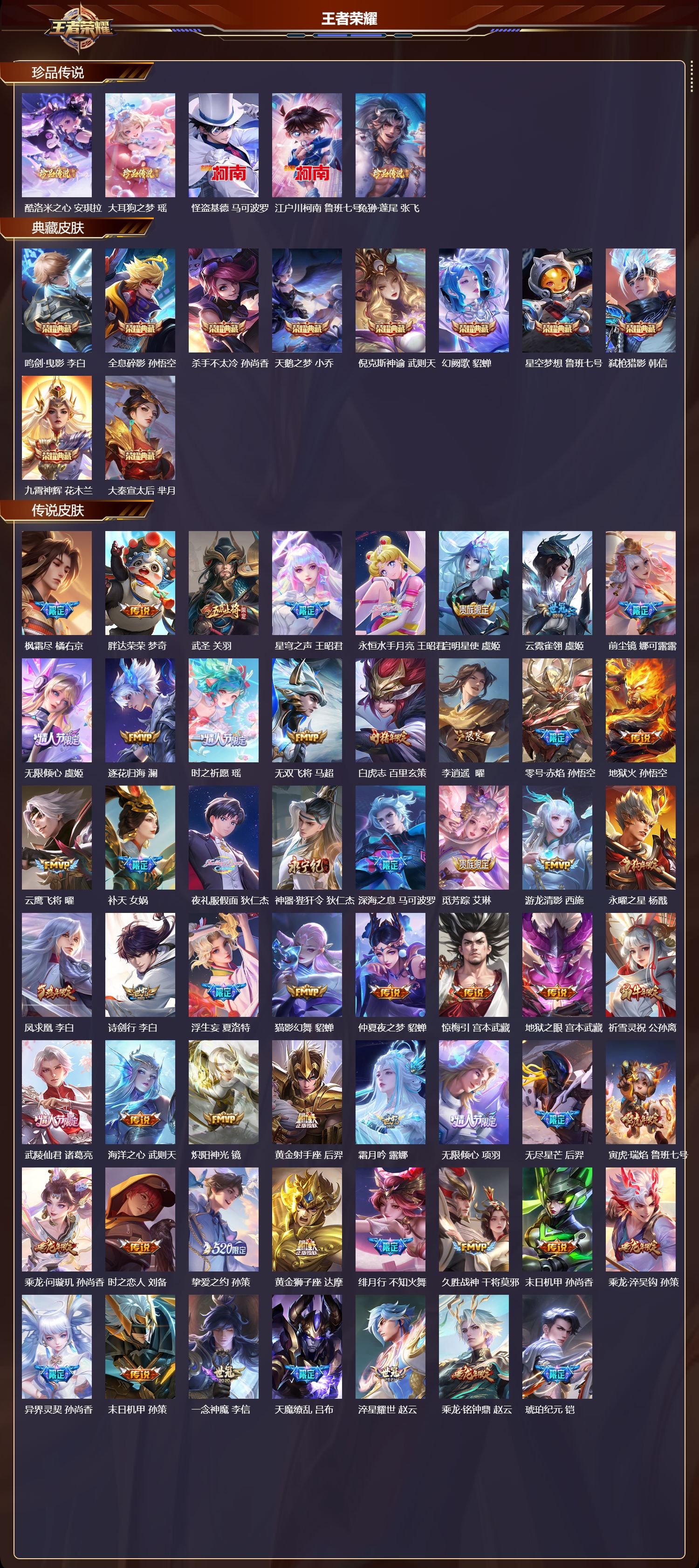 WZCMW4206618王者荣耀账号详情图7