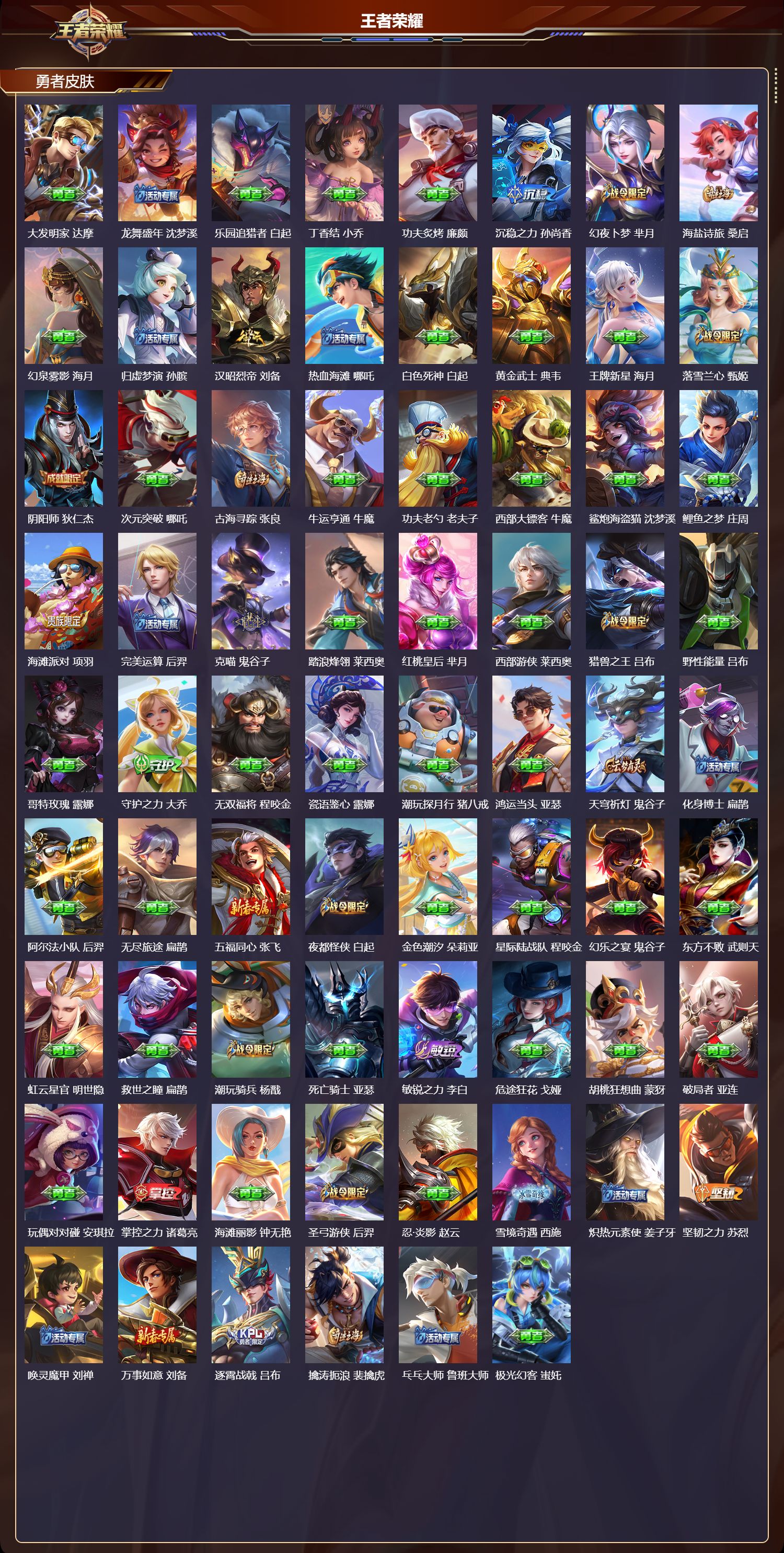 WZCMW4206528王者荣耀账号详情图10