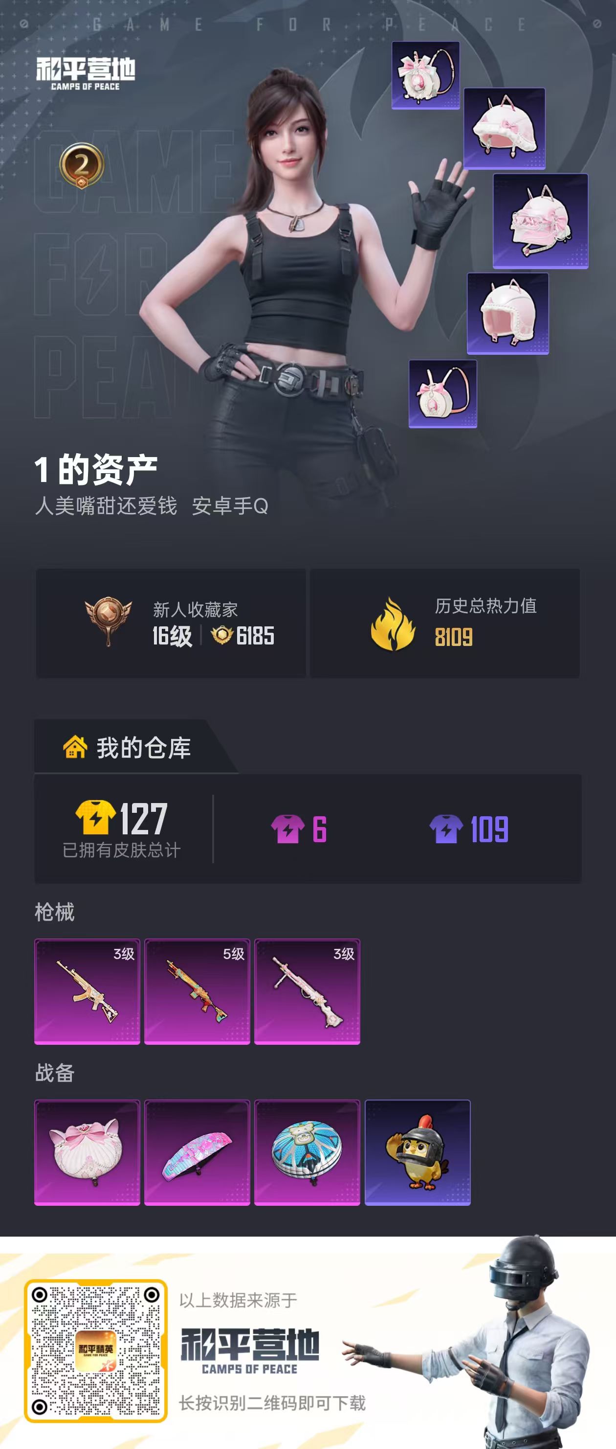 HPCMW4111371和平精英账号详情图2