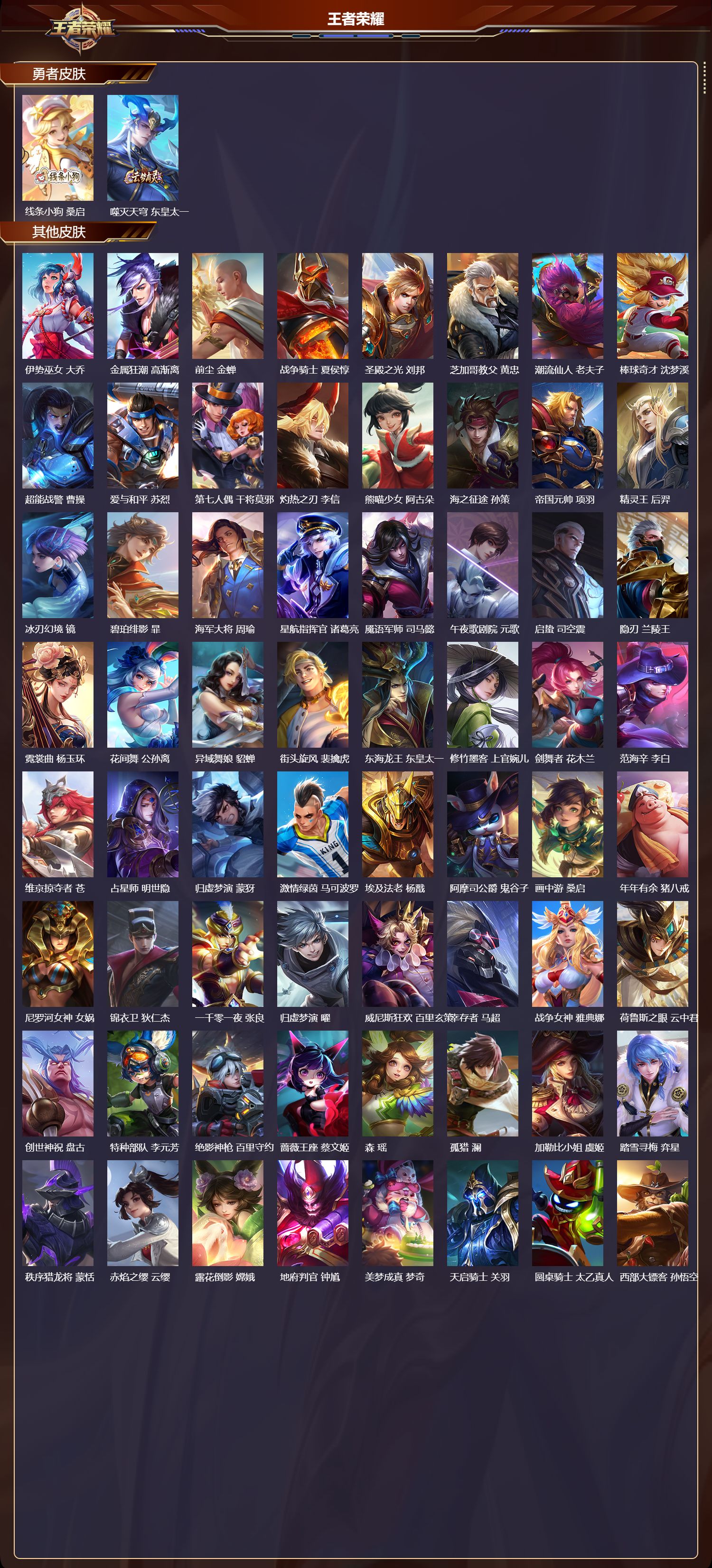 WZQM4201874王者荣耀账号详情图6