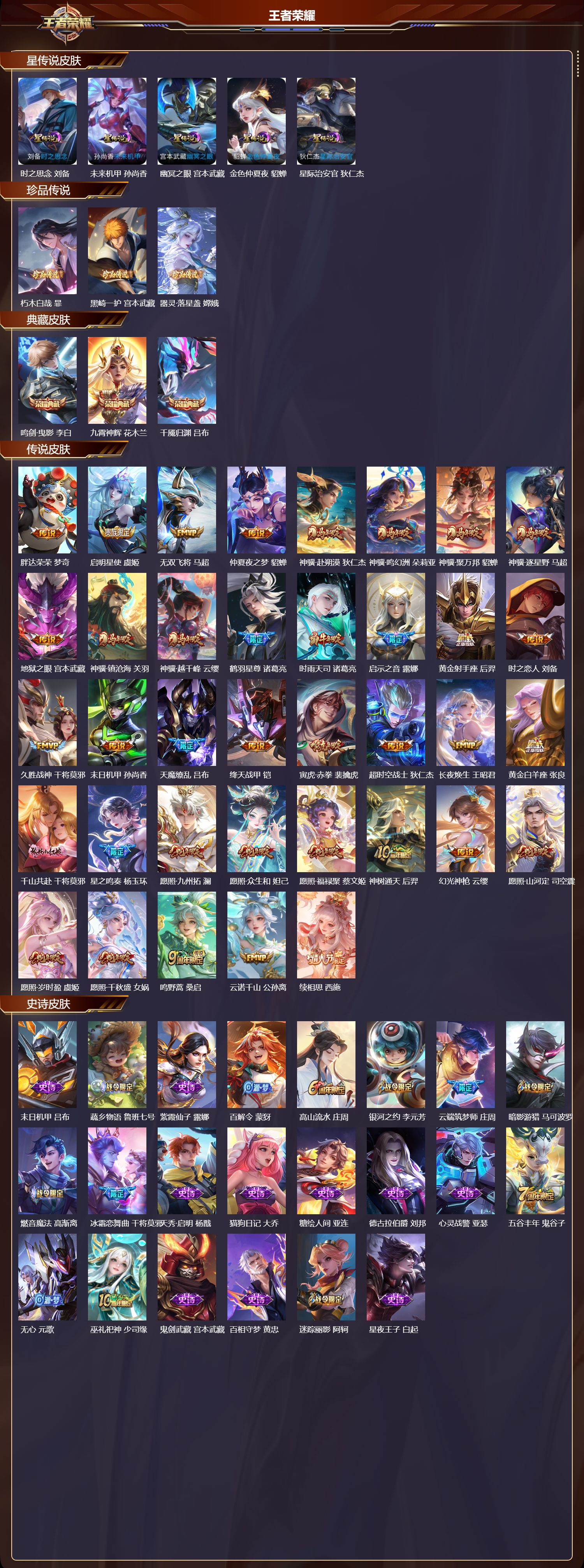 WZQM4201811王者荣耀账号详情图3