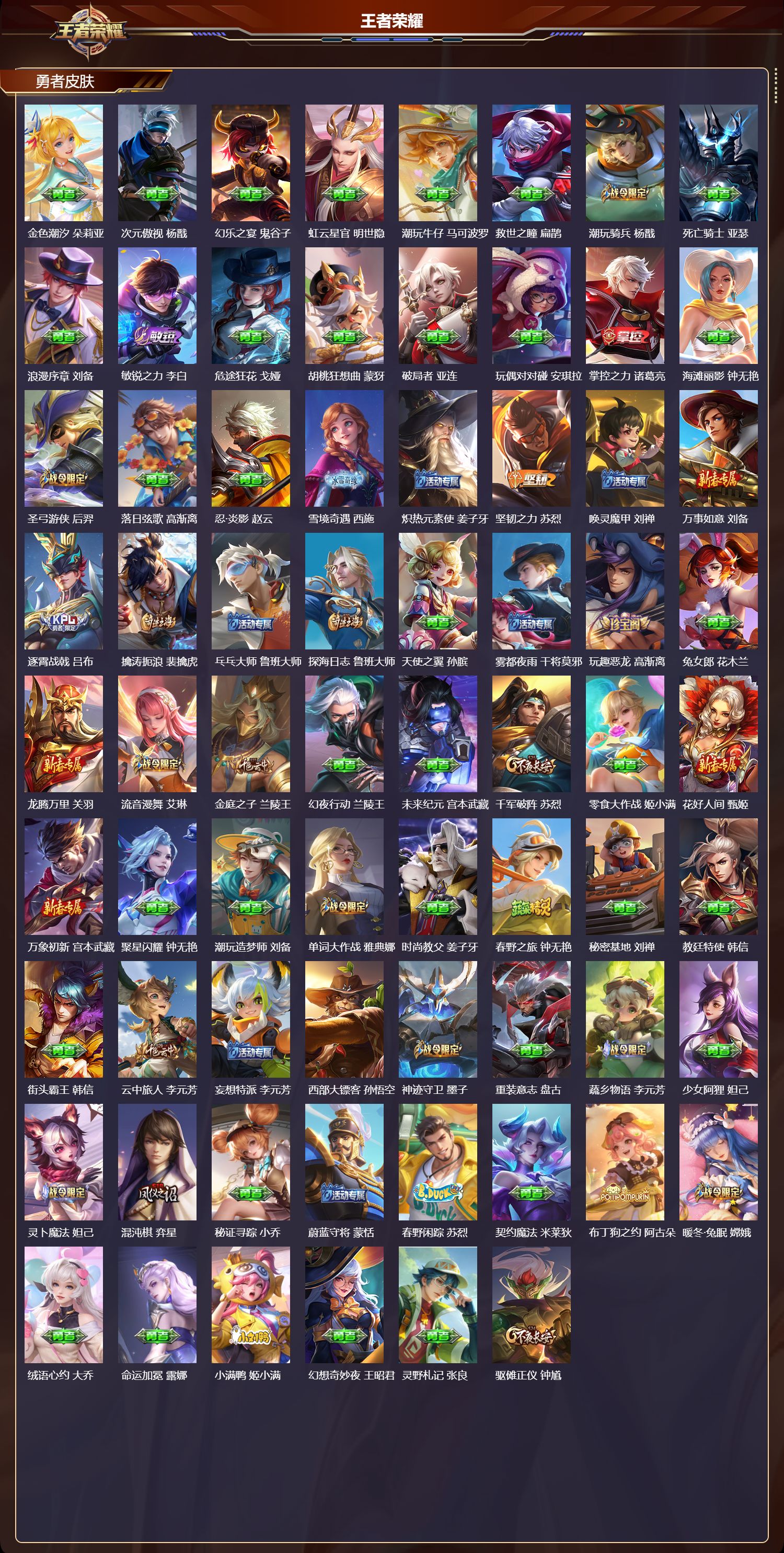 WZCMW4206670王者荣耀账号详情图11