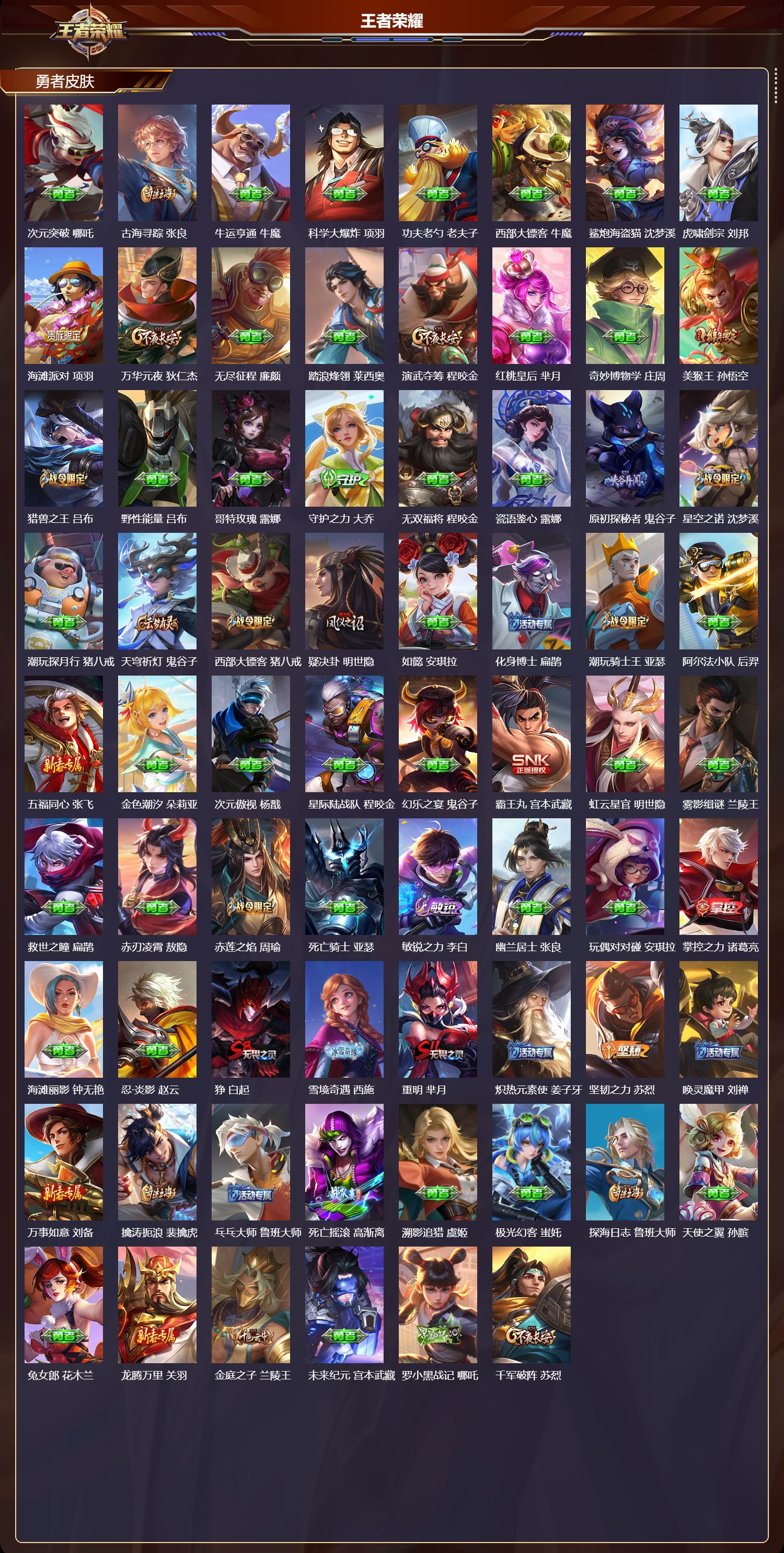 WZCMW4208824王者荣耀账号详情图8