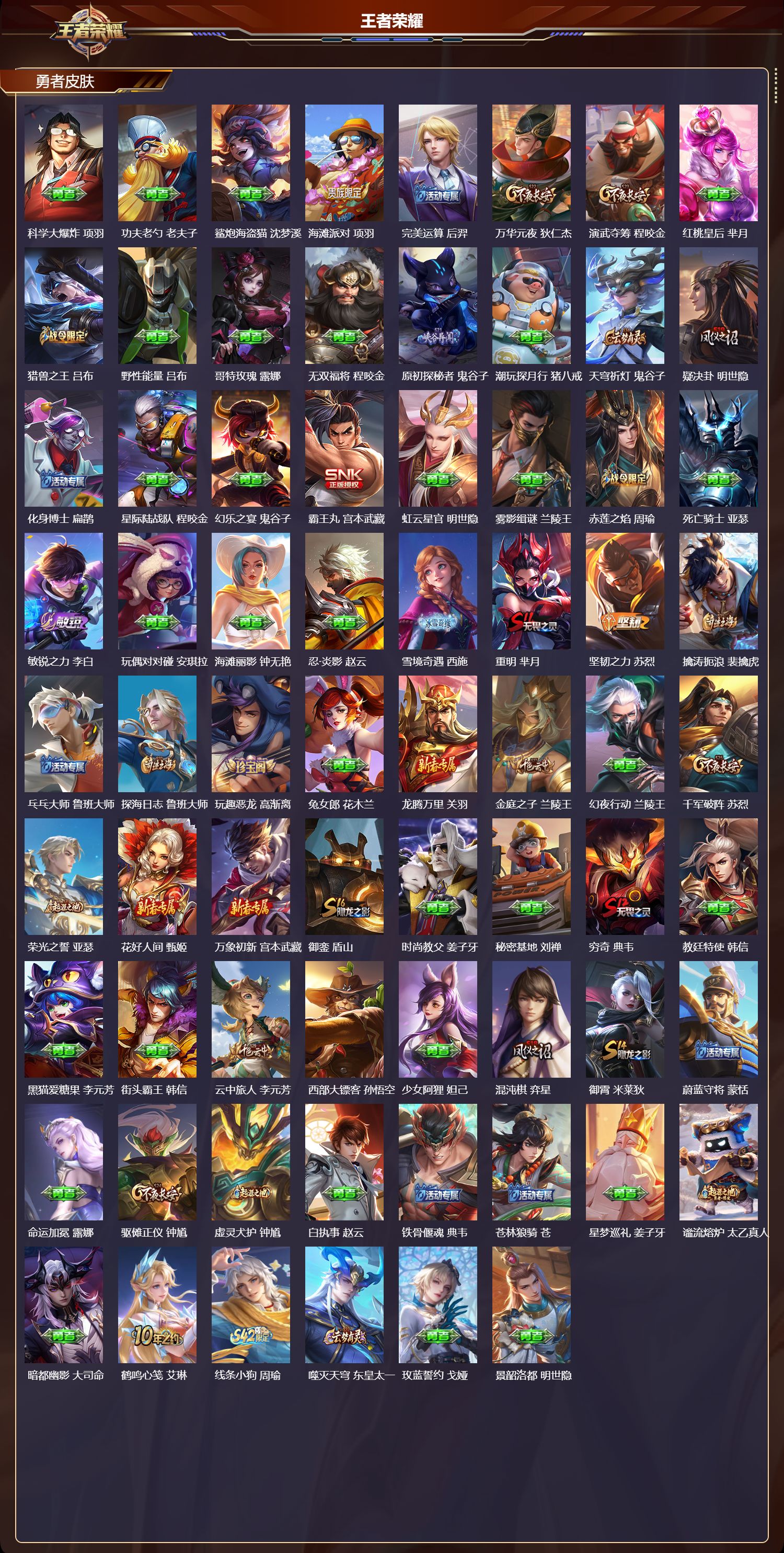 WZCMW4208788王者荣耀账号详情图9