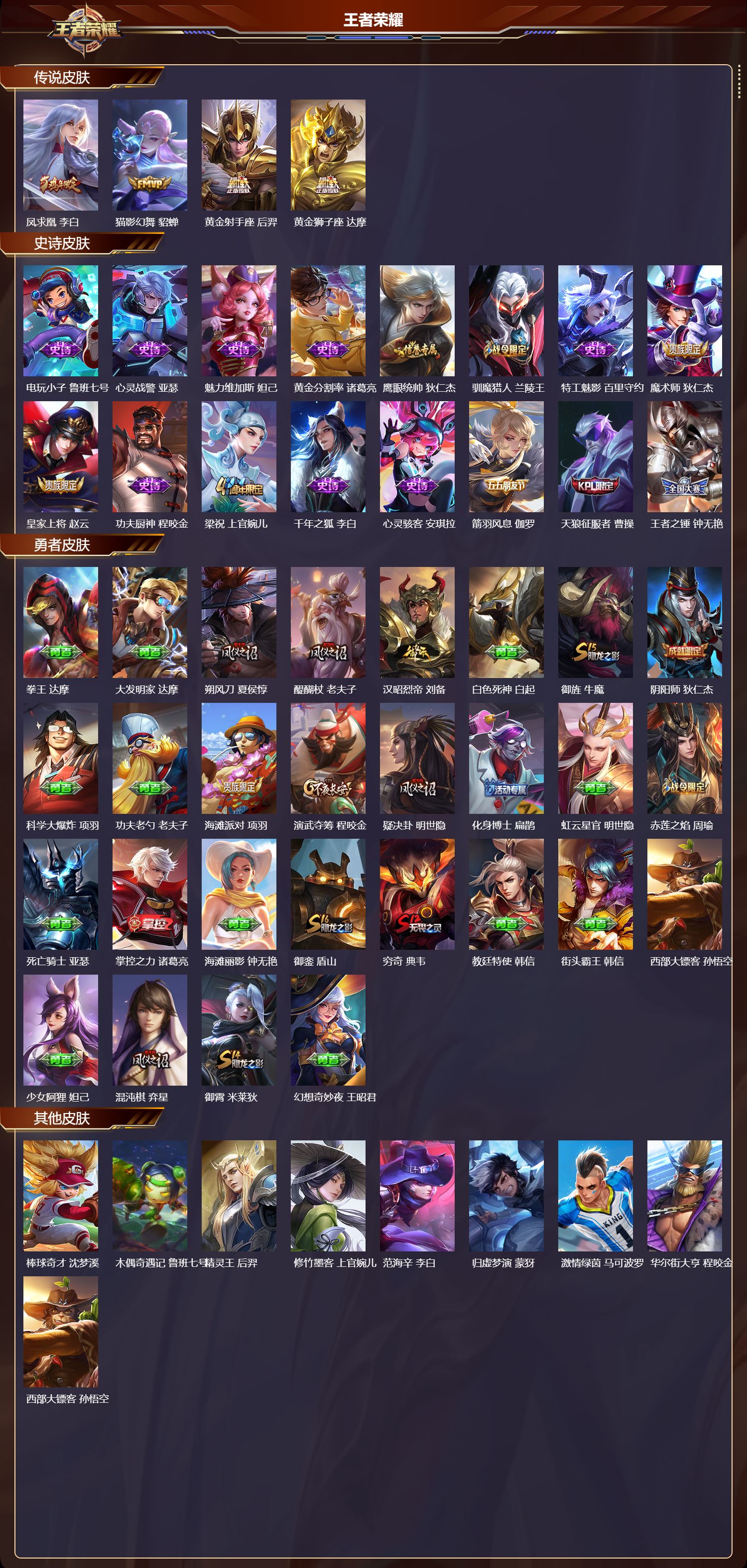 WZCMW4208744王者荣耀账号详情图6