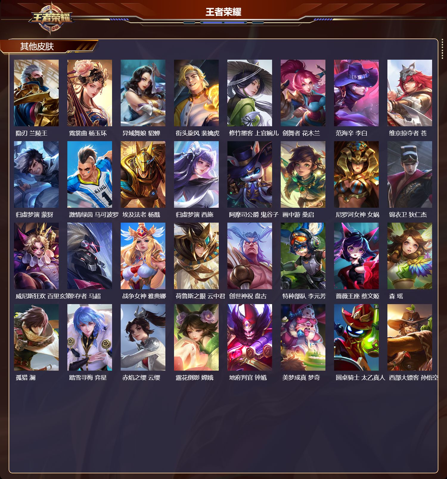 WZCMW4204060王者荣耀账号详情图14