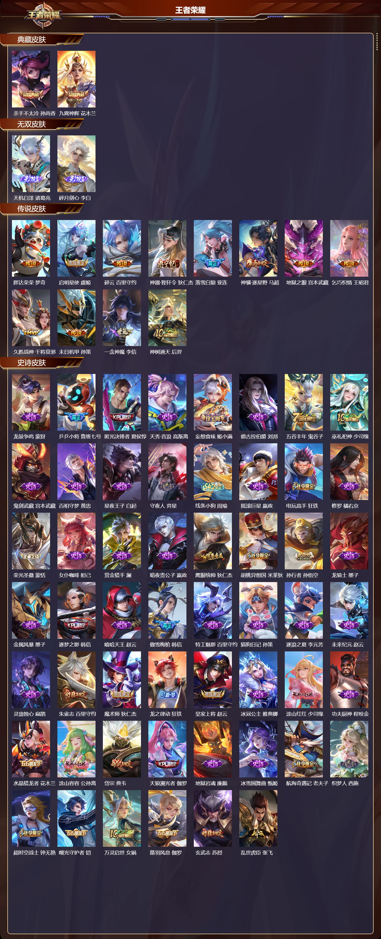 WZCMW4208767王者荣耀账号详情图10