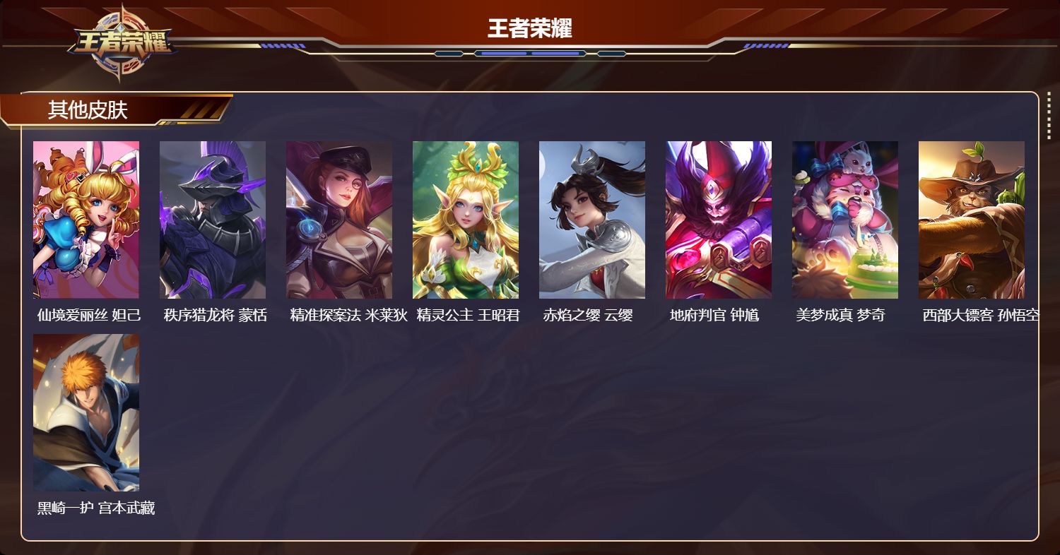 WZMK4203597王者荣耀账号详情图5