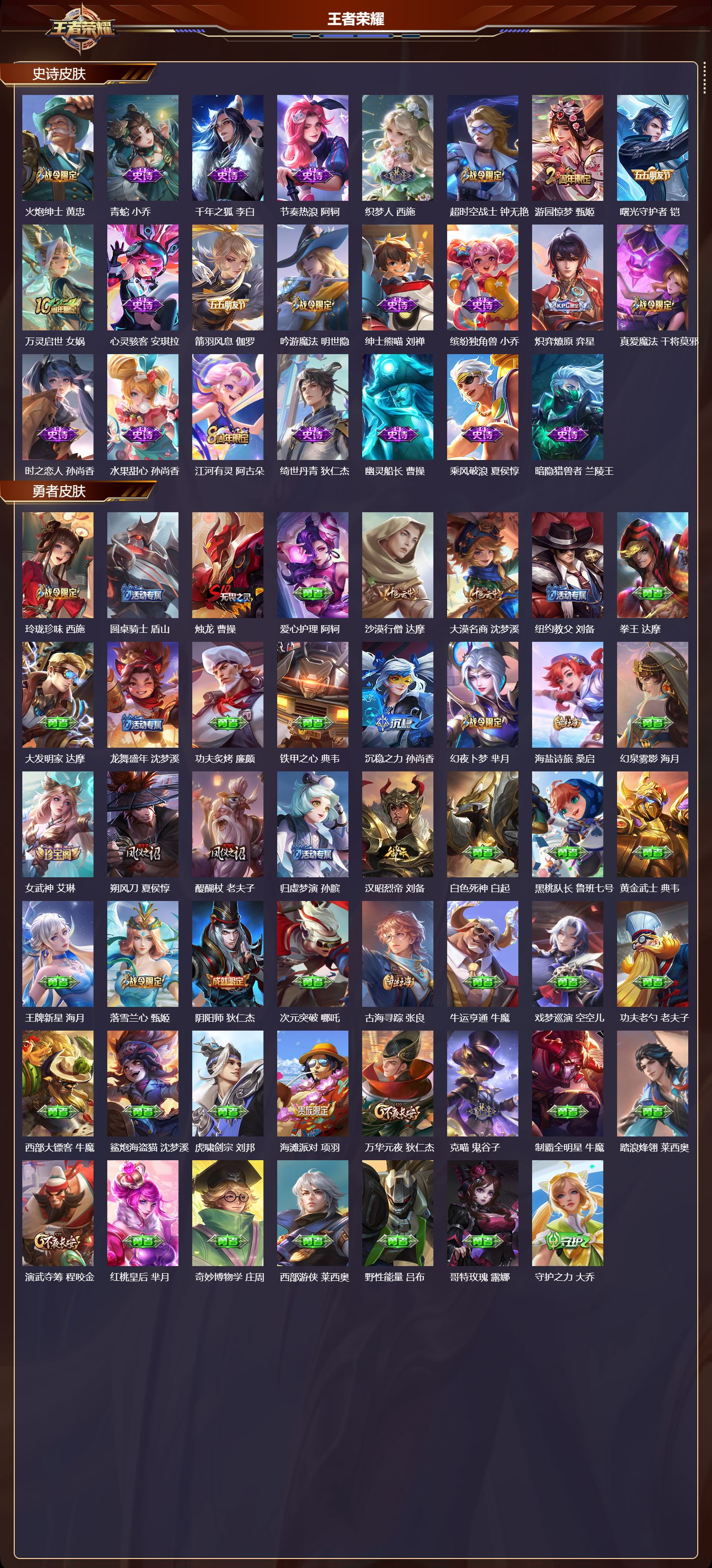 WZQM4203578王者荣耀账号详情图4