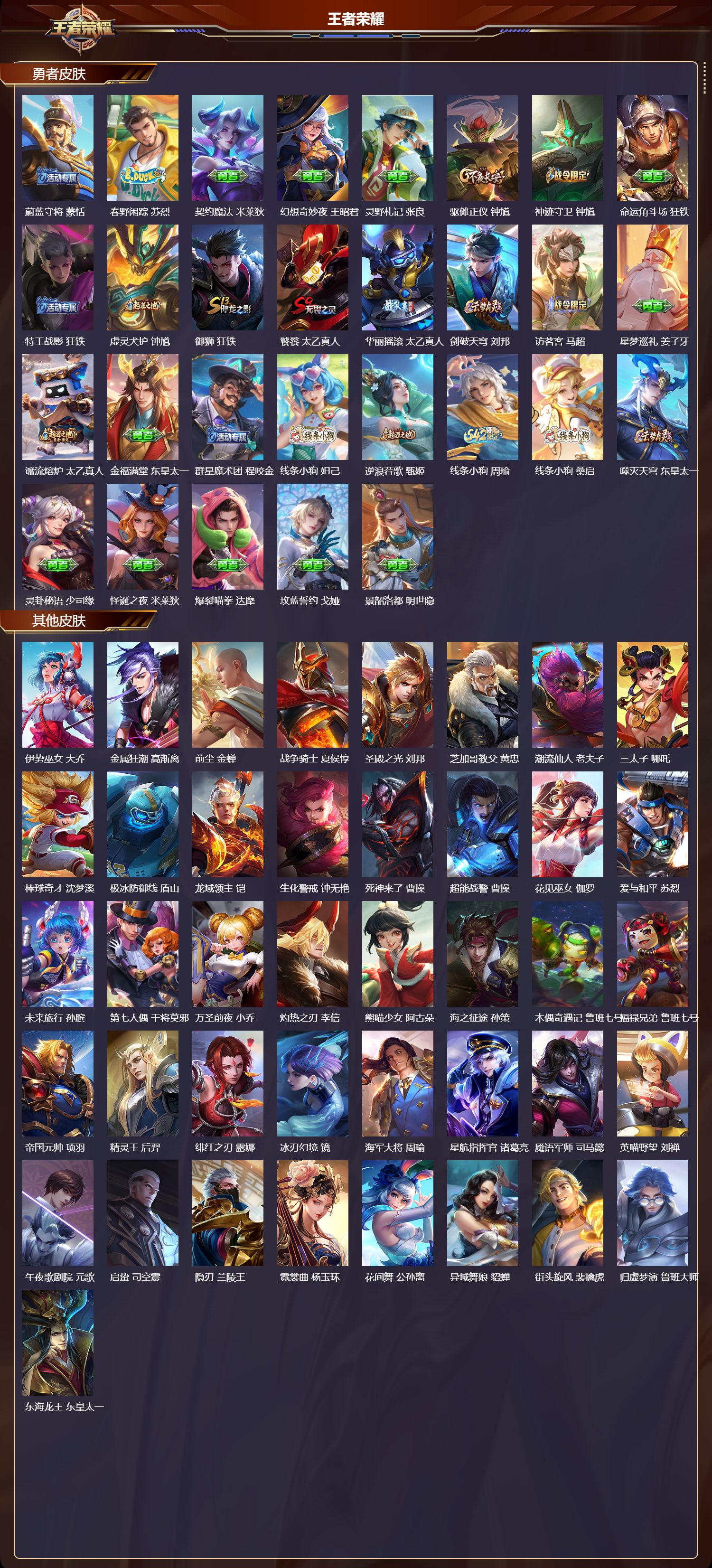 WZQM4203630王者荣耀账号详情图6