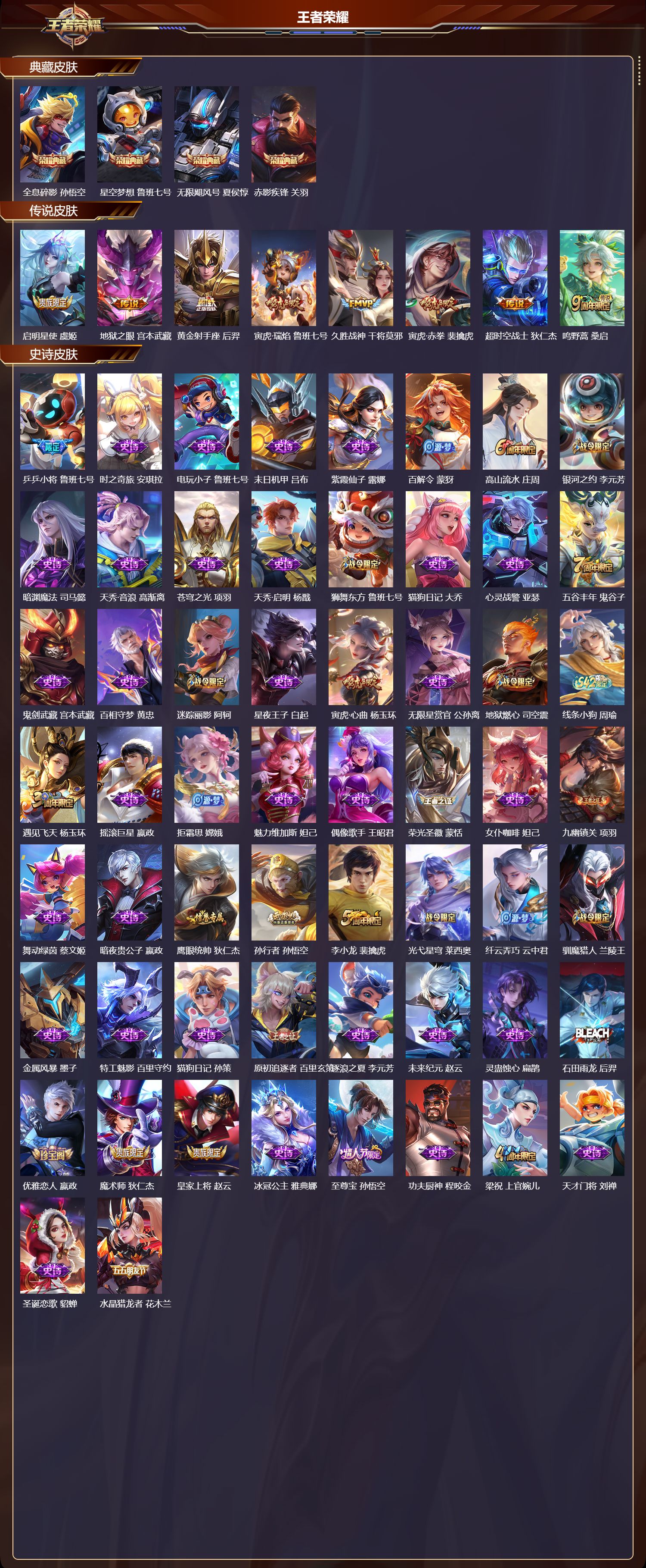 WZCMW4208815王者荣耀账号详情图7 WZCMW4208815王者荣耀账号详情图7