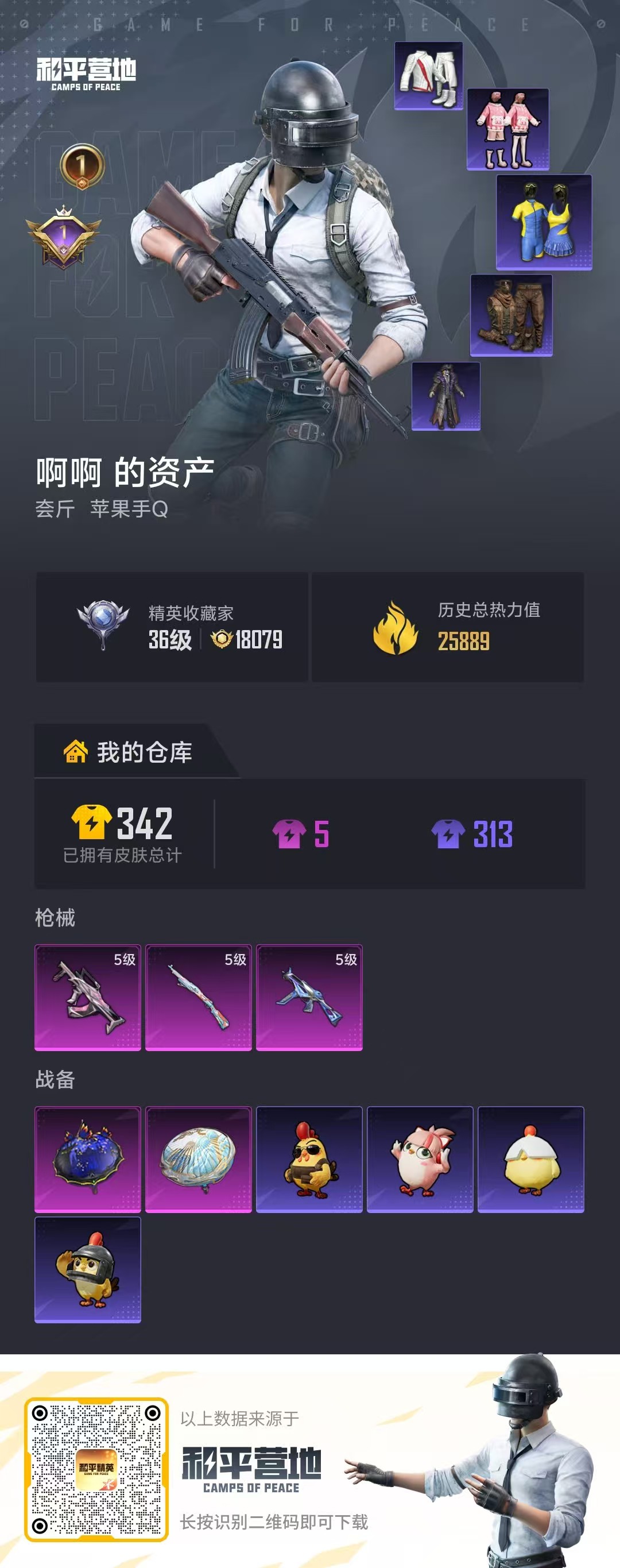 HPCMW4112447和平精英账号详情图2