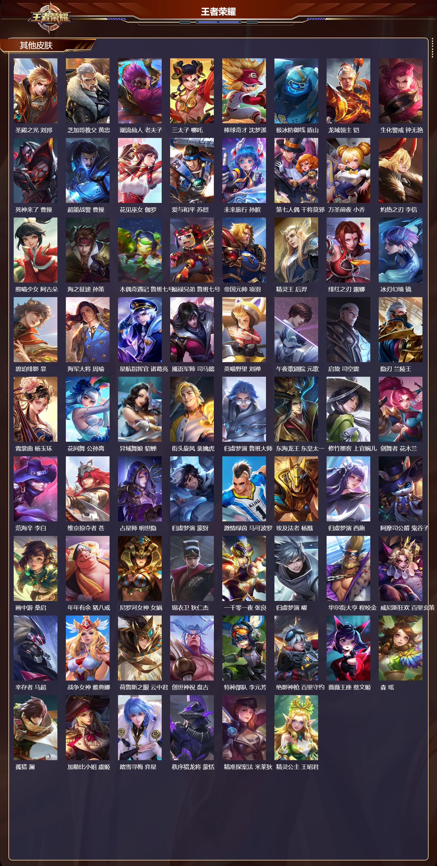 WZQM4205611王者荣耀账号详情图7