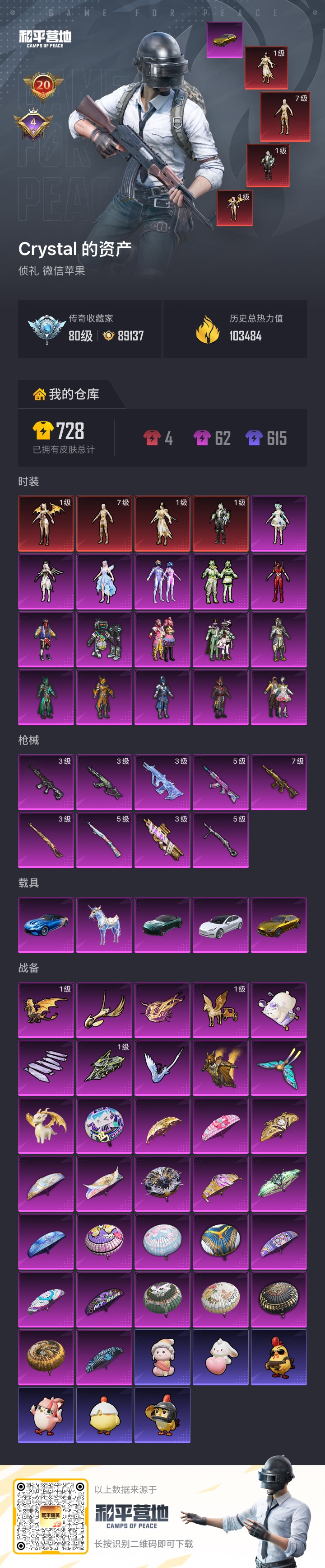 HPCMW4116529和平精英账号详情图2