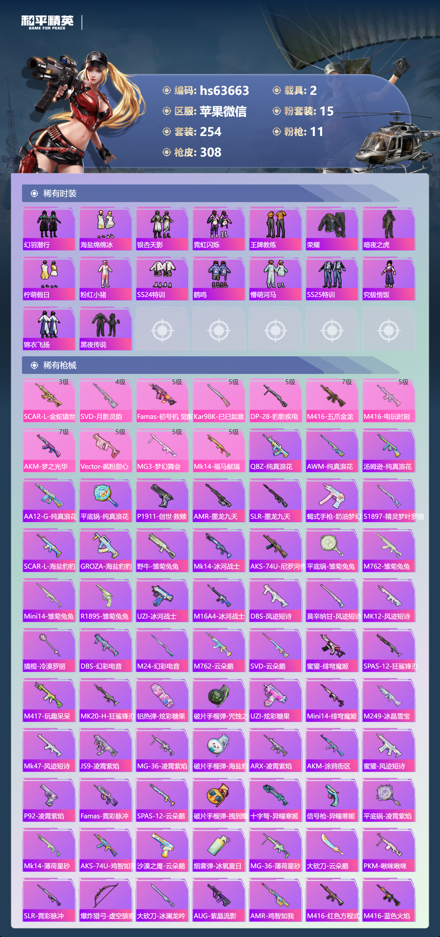 HPCMW4116517和平精英账号详情图11