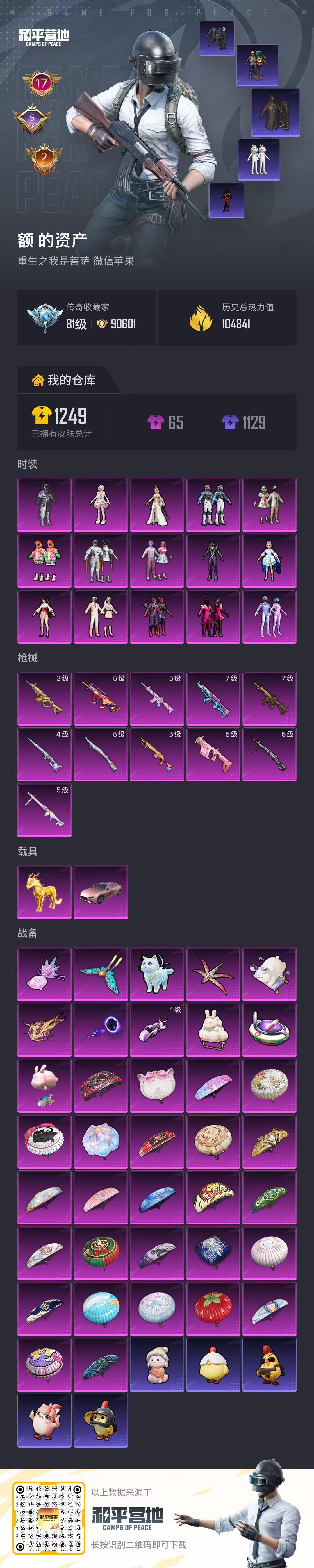 HPCMW4116517和平精英账号详情图5