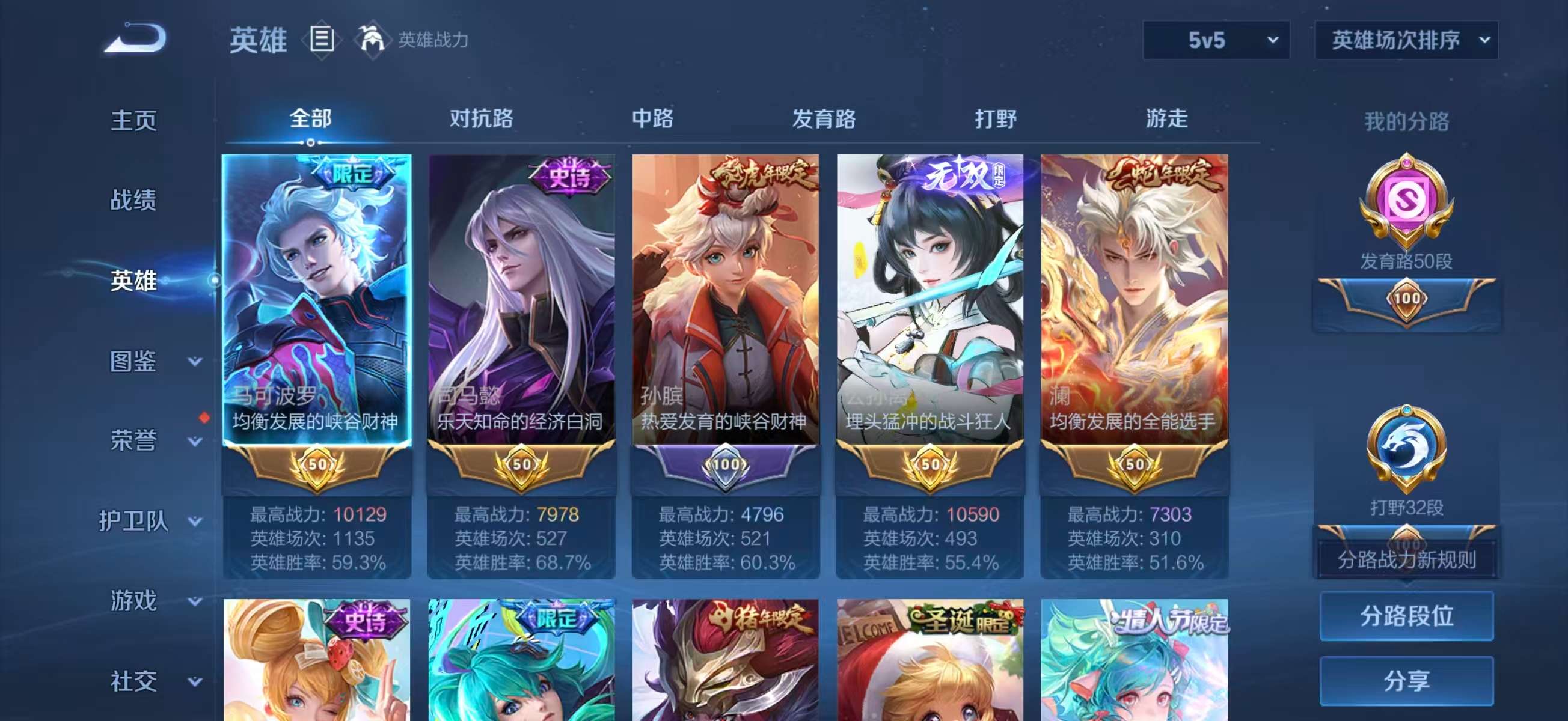 WZCMW4211867王者荣耀账号详情图4